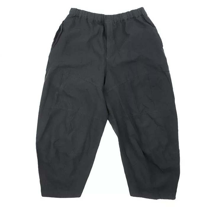 Comme des Garcons Black Sweatpants Joggers Comme des Garcons Black Sweat Pants 3D Cut Dyed Saruel Black