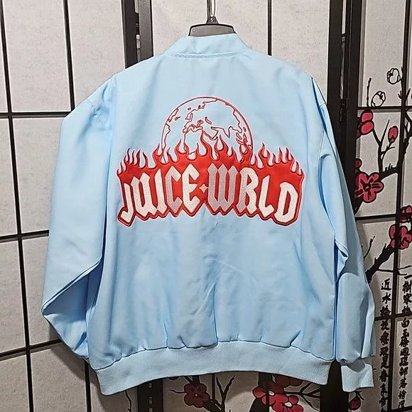 Other Bombers Other Juice Wrld Fighting Demons Work Jacket 2XL NWT Multi