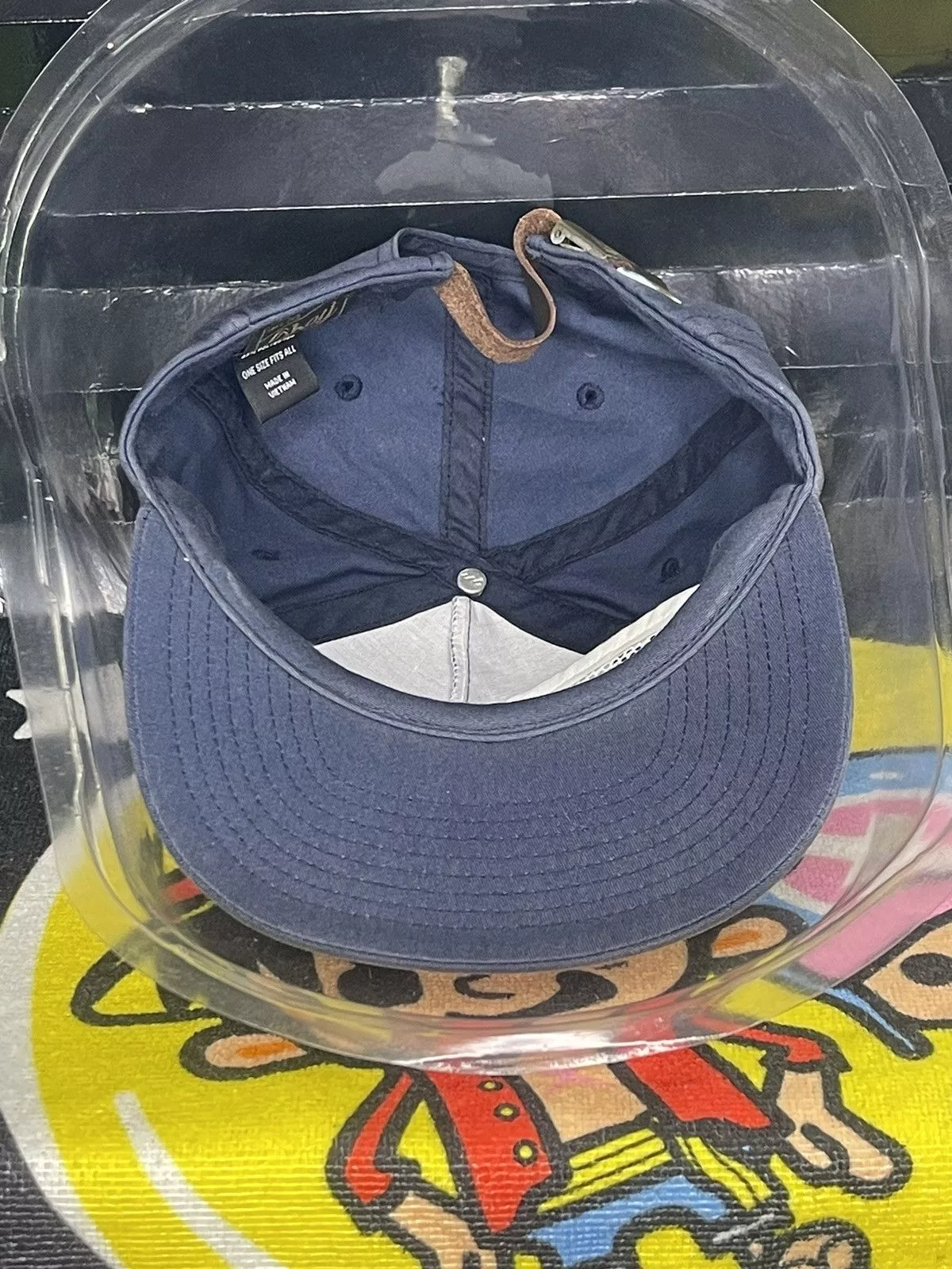 Obey Hats OBEY HAT BLUE LEATHER STRAP