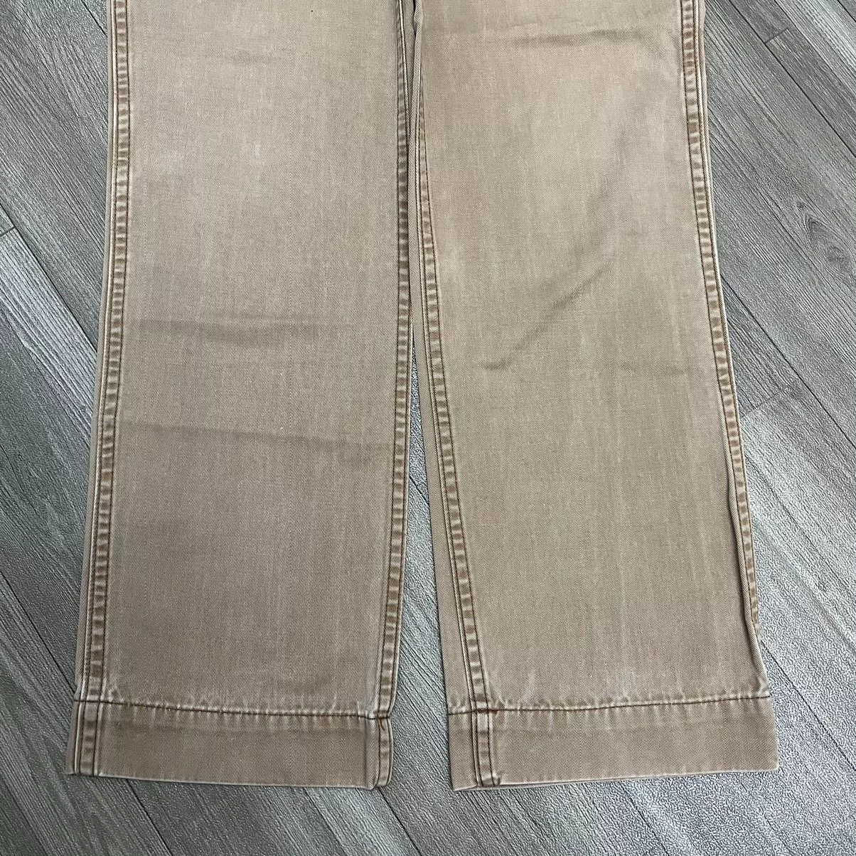 Visvim Casual Pants Visvim High Water Buckle Back Chino Pants Brown