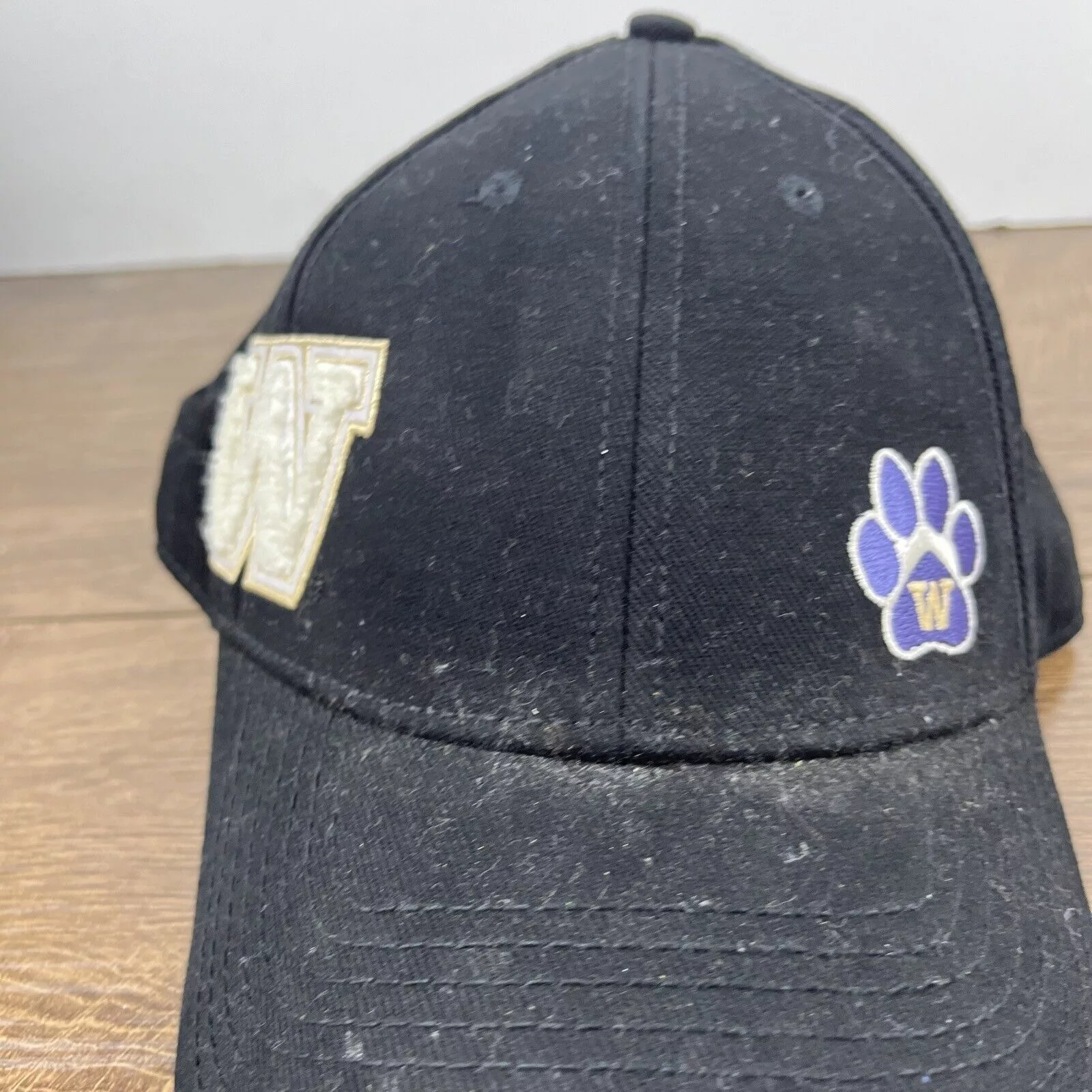Other Hats Other Washington Huskies Hat NCAA Huskies Black Hat Adjustable Adu