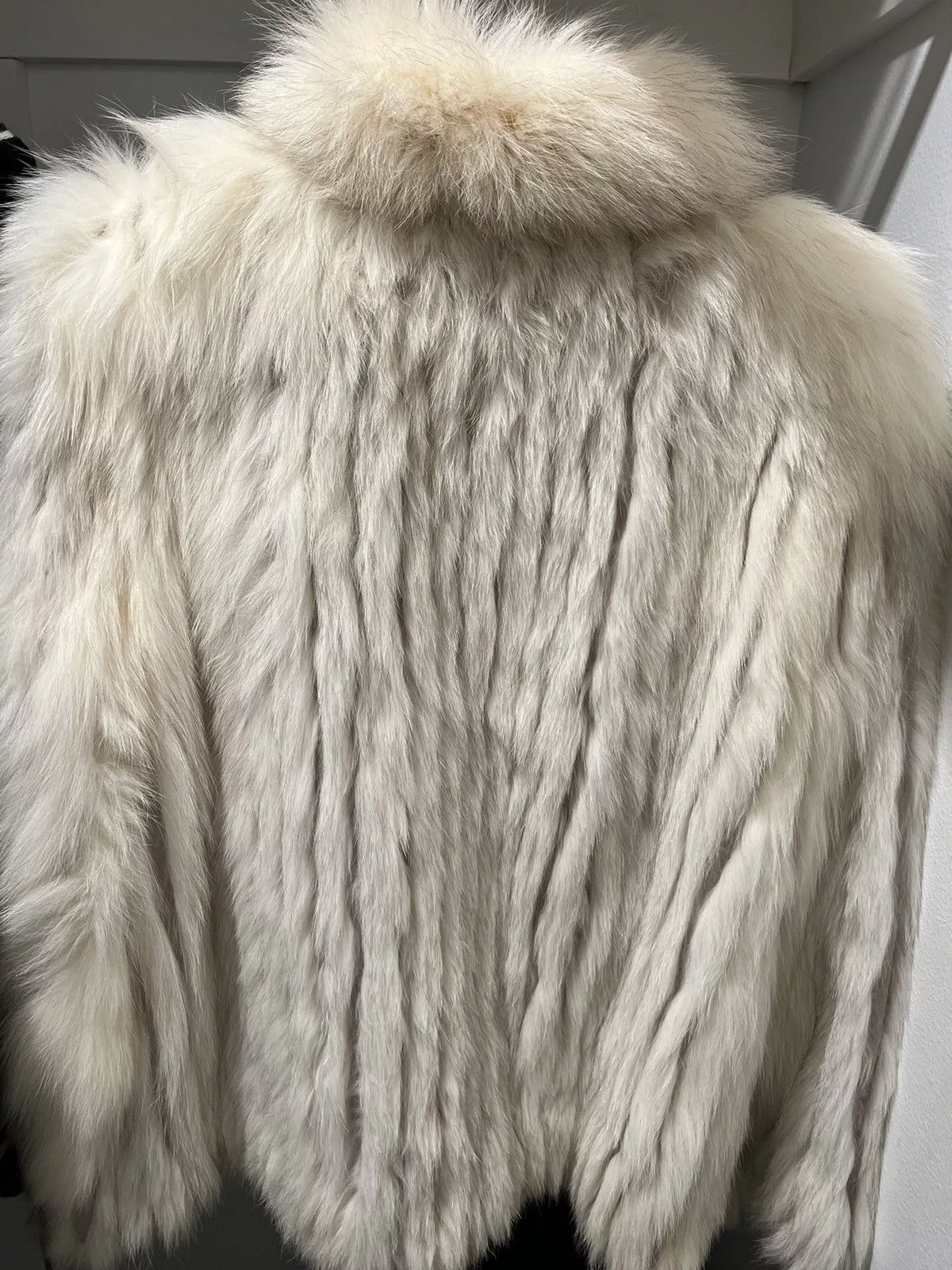 Other Coats Other Luxury Fox Fur Winter Coat Clothing White