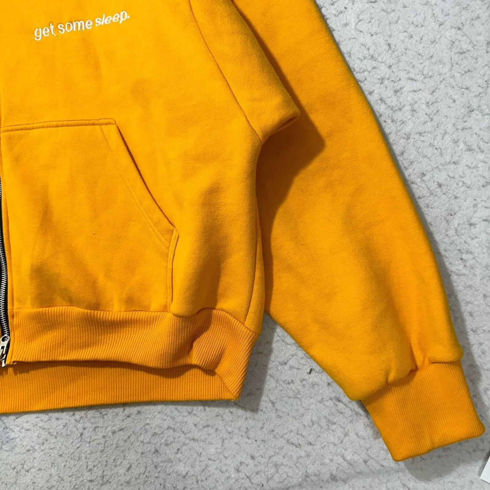 Other Sweatshirts Hoodies Other Get Some Sleep XXL Hoodie Won't Be Like This Forever Mustard Yellow
