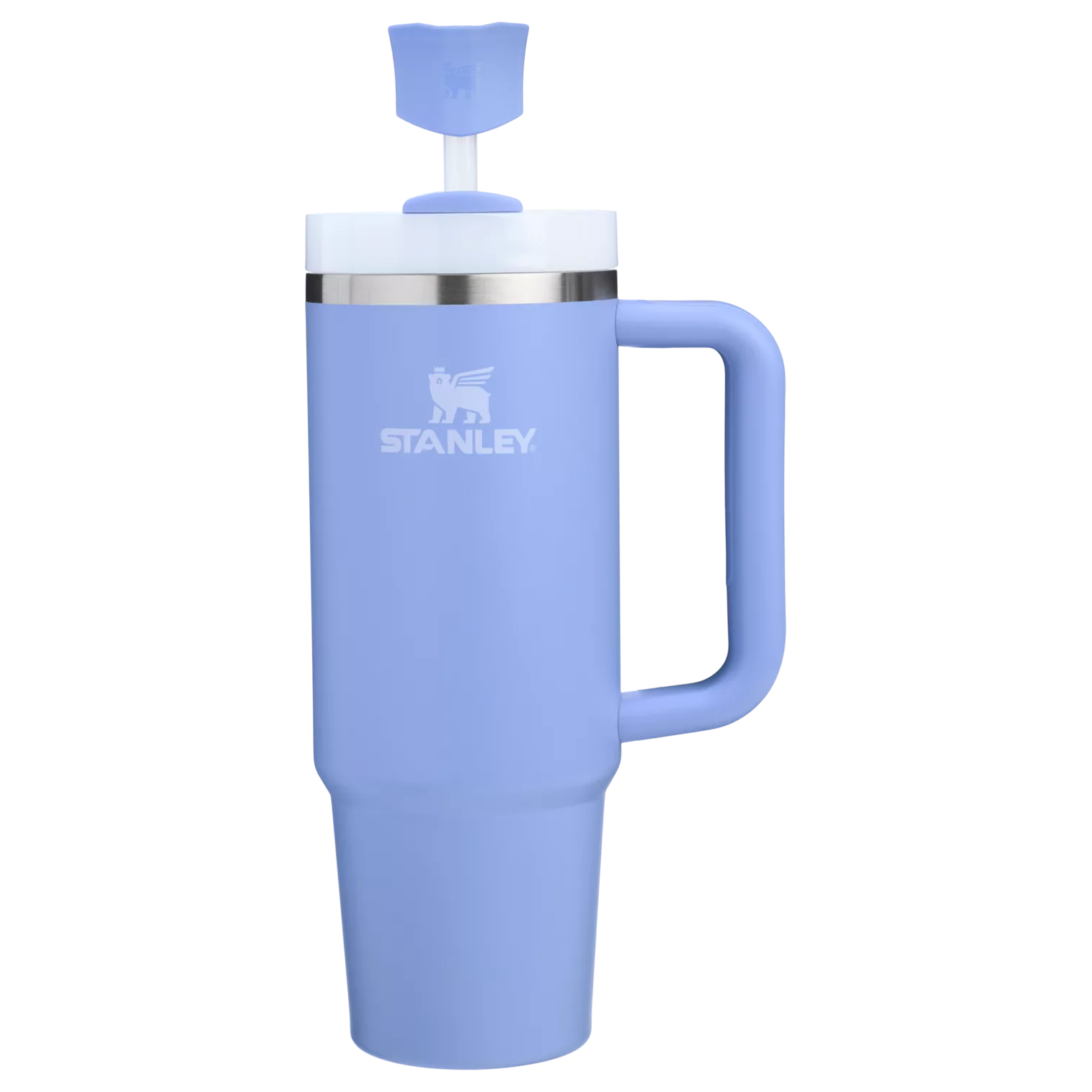Stanley Quencher Stay Smooth Straw Top Cover In Hydrangea Purple
