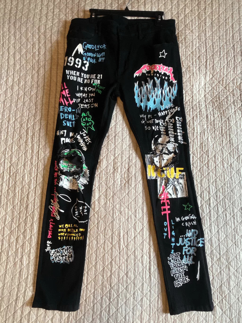 Other Denim Other Rockstar Original Koontz 3.0 Jean (Black) - 36 / Black