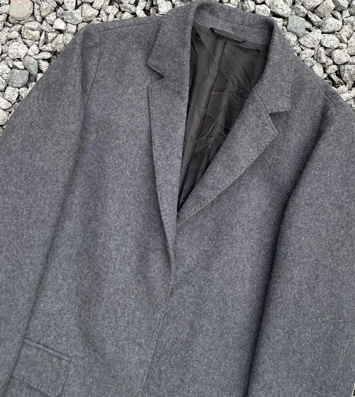 Lacoste Light Jackets 🔥 LACOSTE WOOL LIGHT JACKET Gray