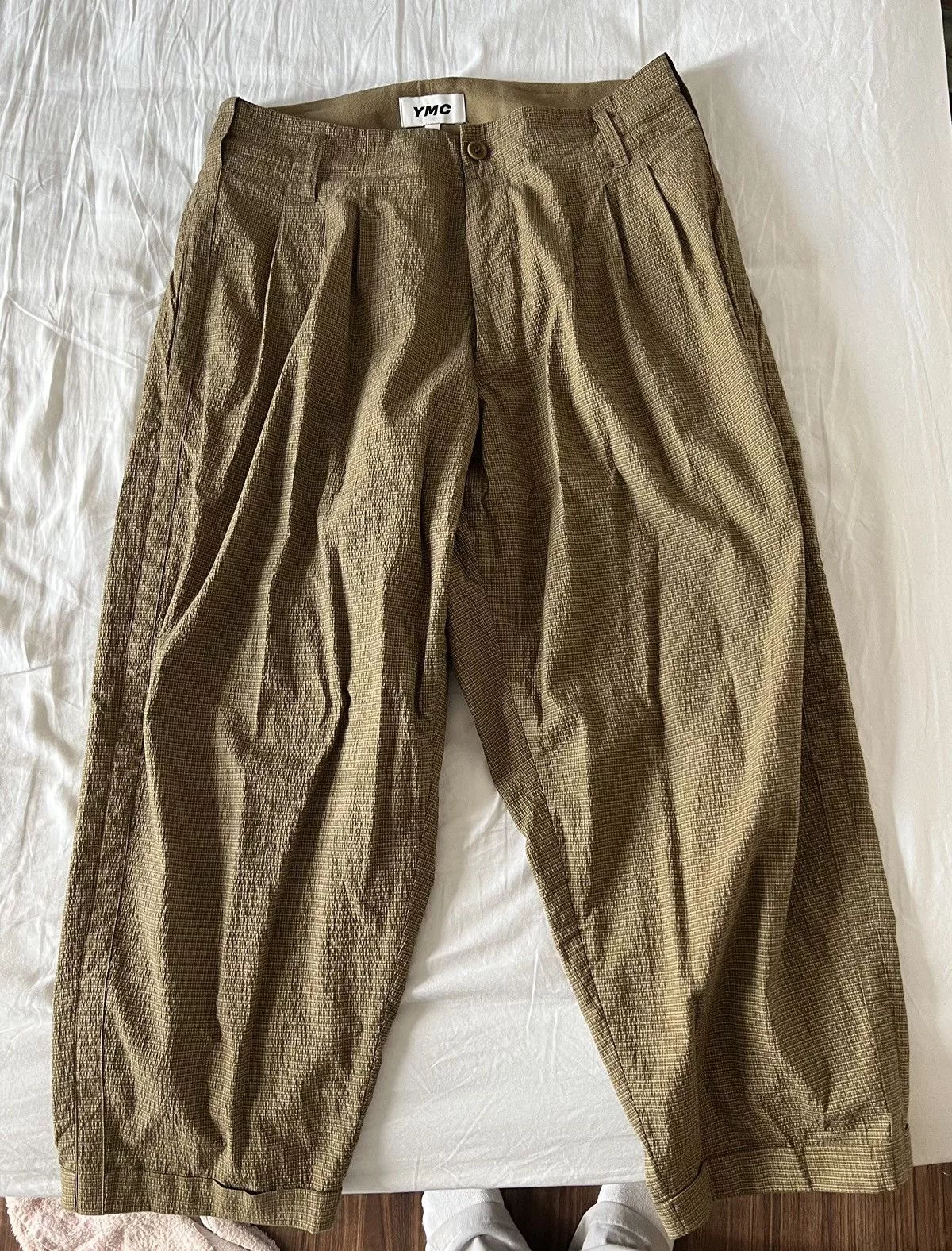 YMC Casual Pants YMC pants Beige