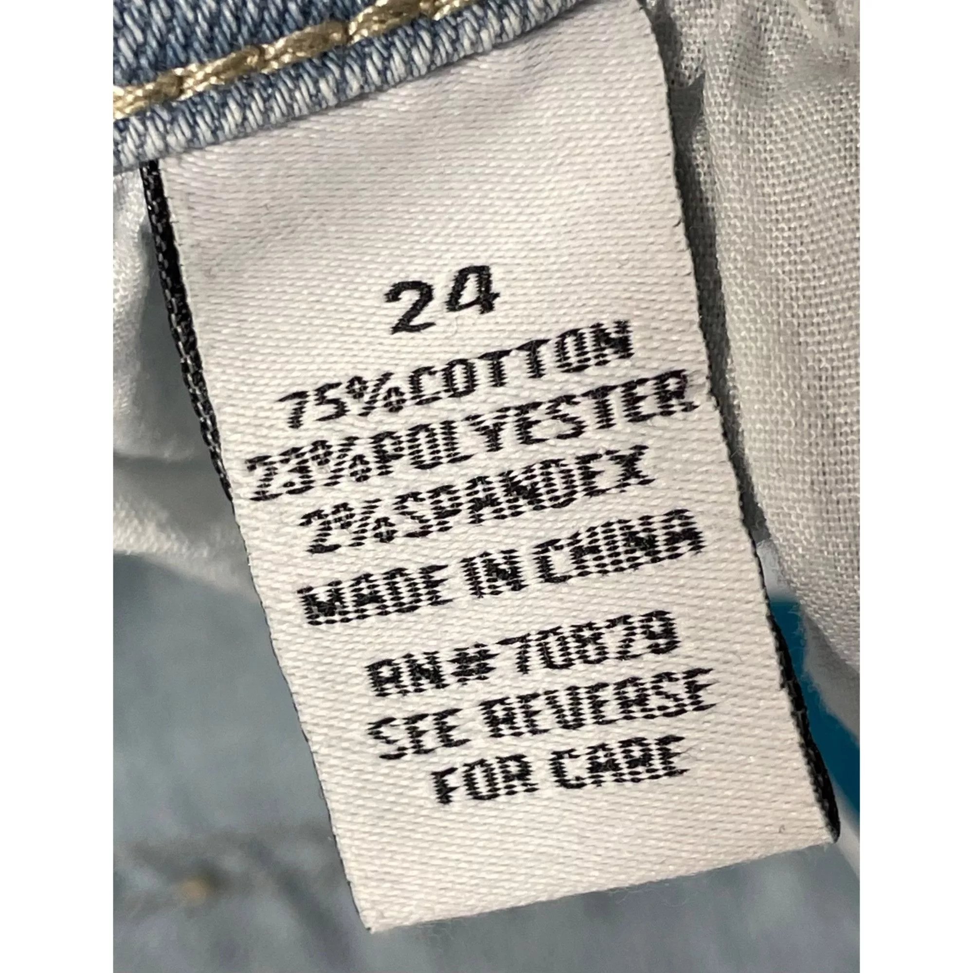 Other Jeans Other Rue + - Women's Ultimate Stretch Mid-Rise - Light Blue - 24