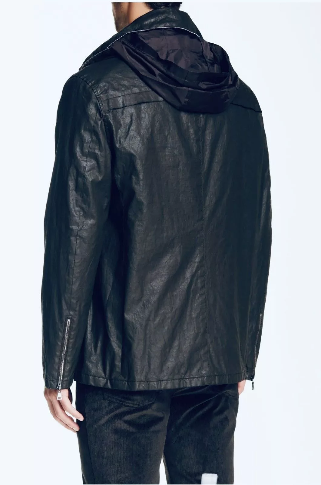 John Varvatos Light Jackets John Varvatos Coated linen jacket. 48 Black