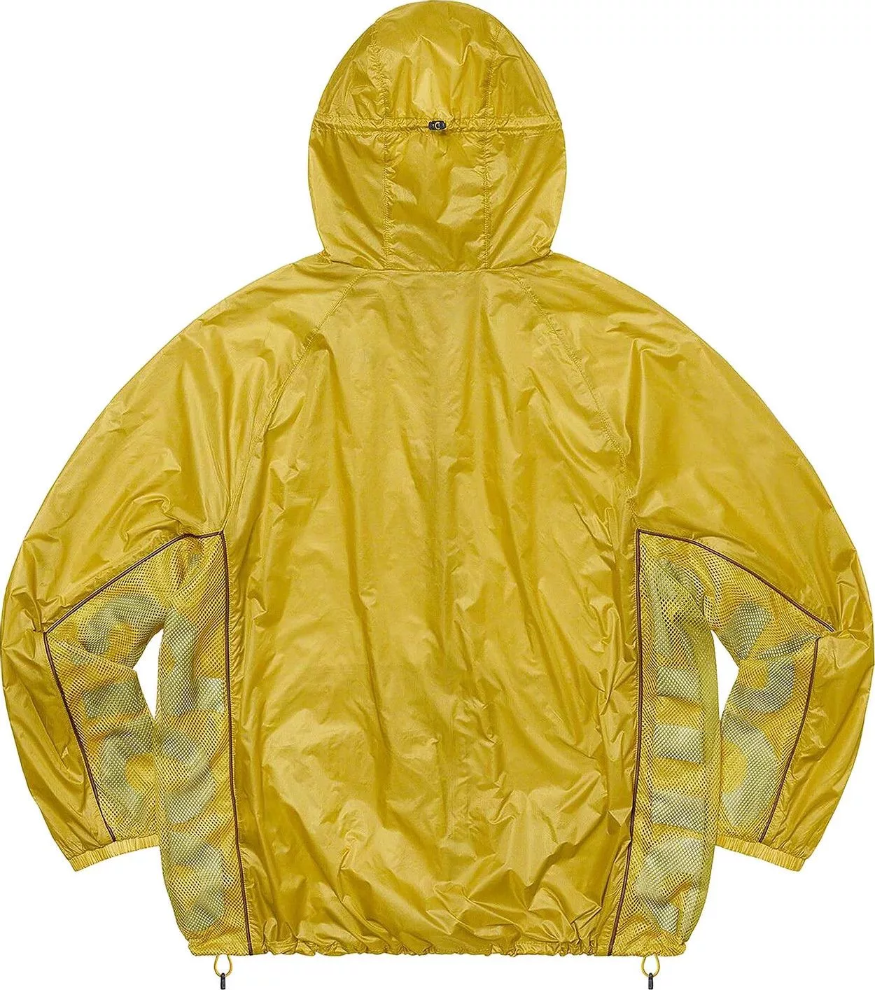 Supreme Light Jackets Supreme Ripstop Hooded Windshell 'Acid Yellow'