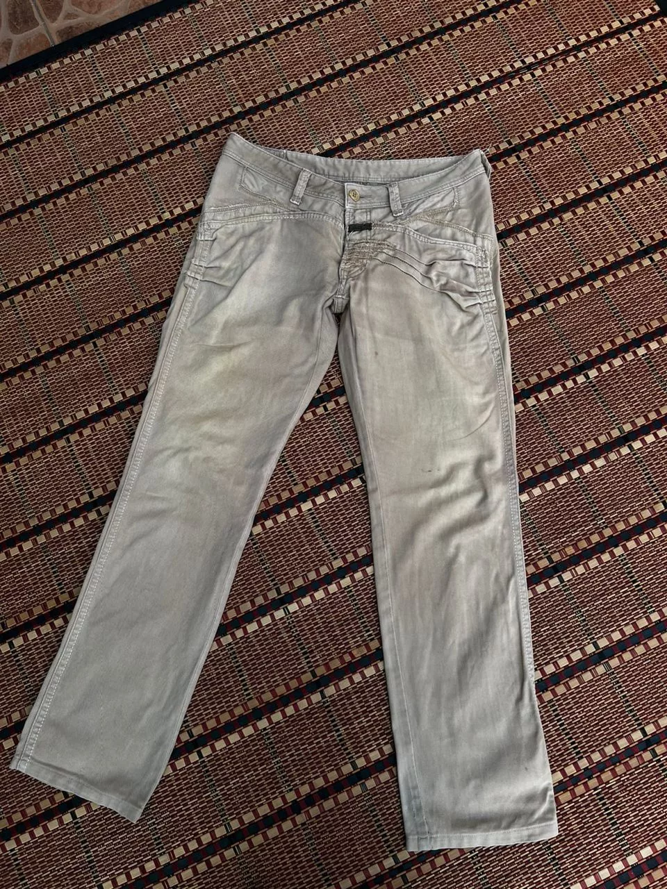 Marithe + Francois Girbaud Casual Pants Marithe + Francois Girbaud MFG Nice Pants Brown
