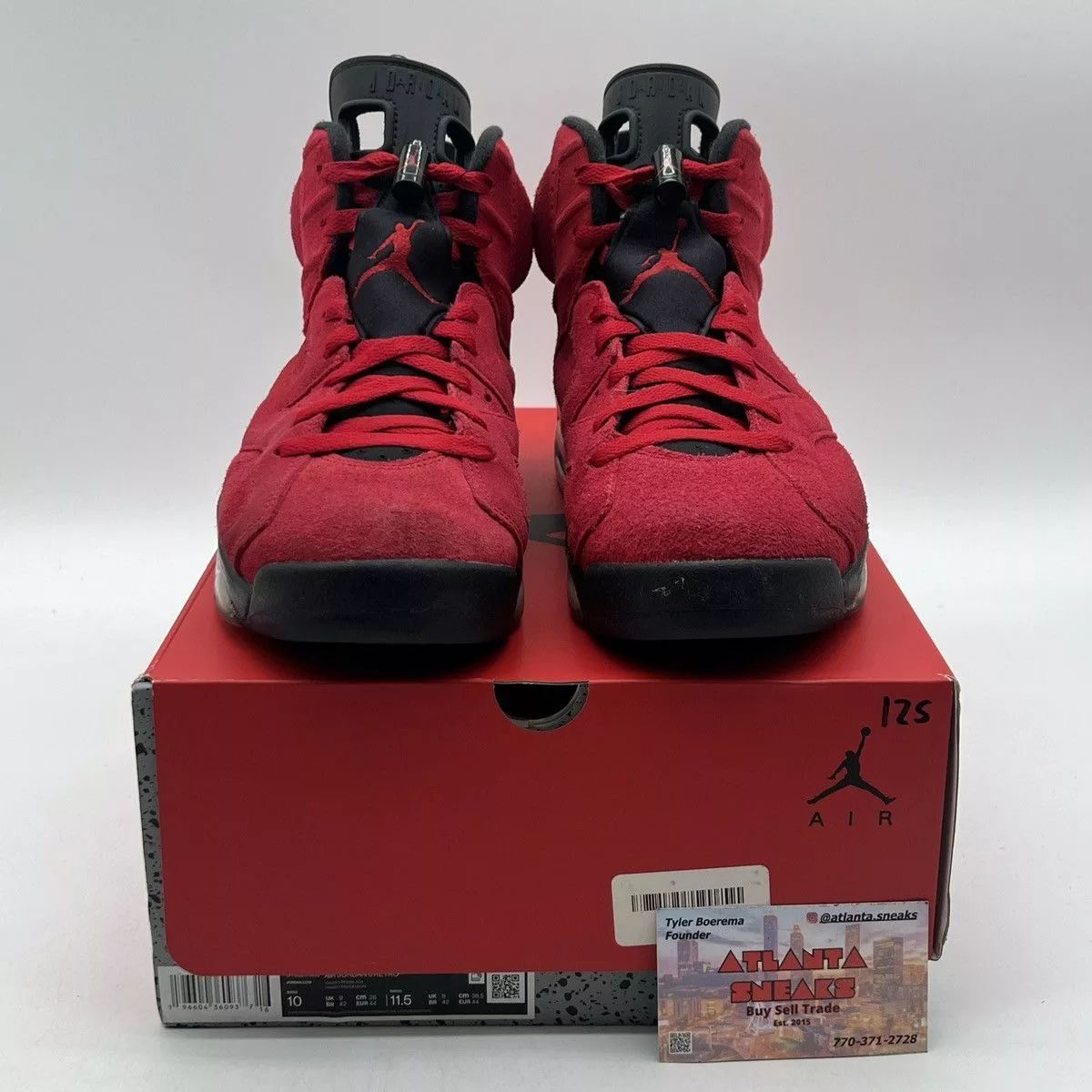 Jordan Brand Hi Top Sneakers Jordan Brand Air Jordan 6 Toro bravo Red