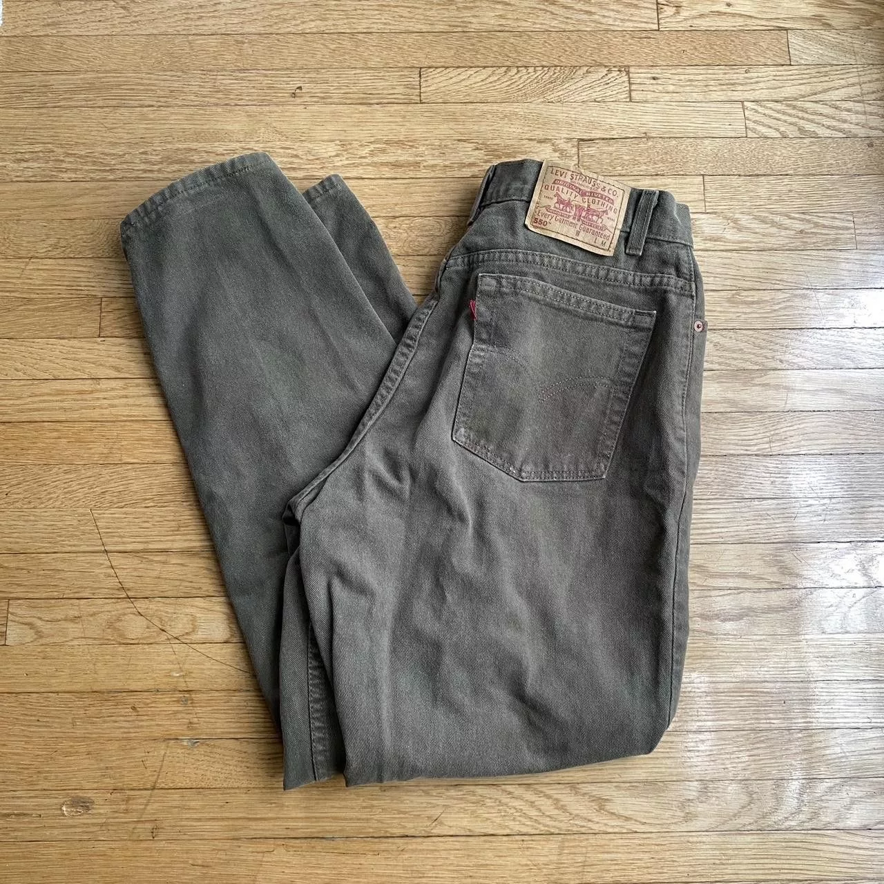 Levi's Denim Levi's Levi Green/Brown jeans