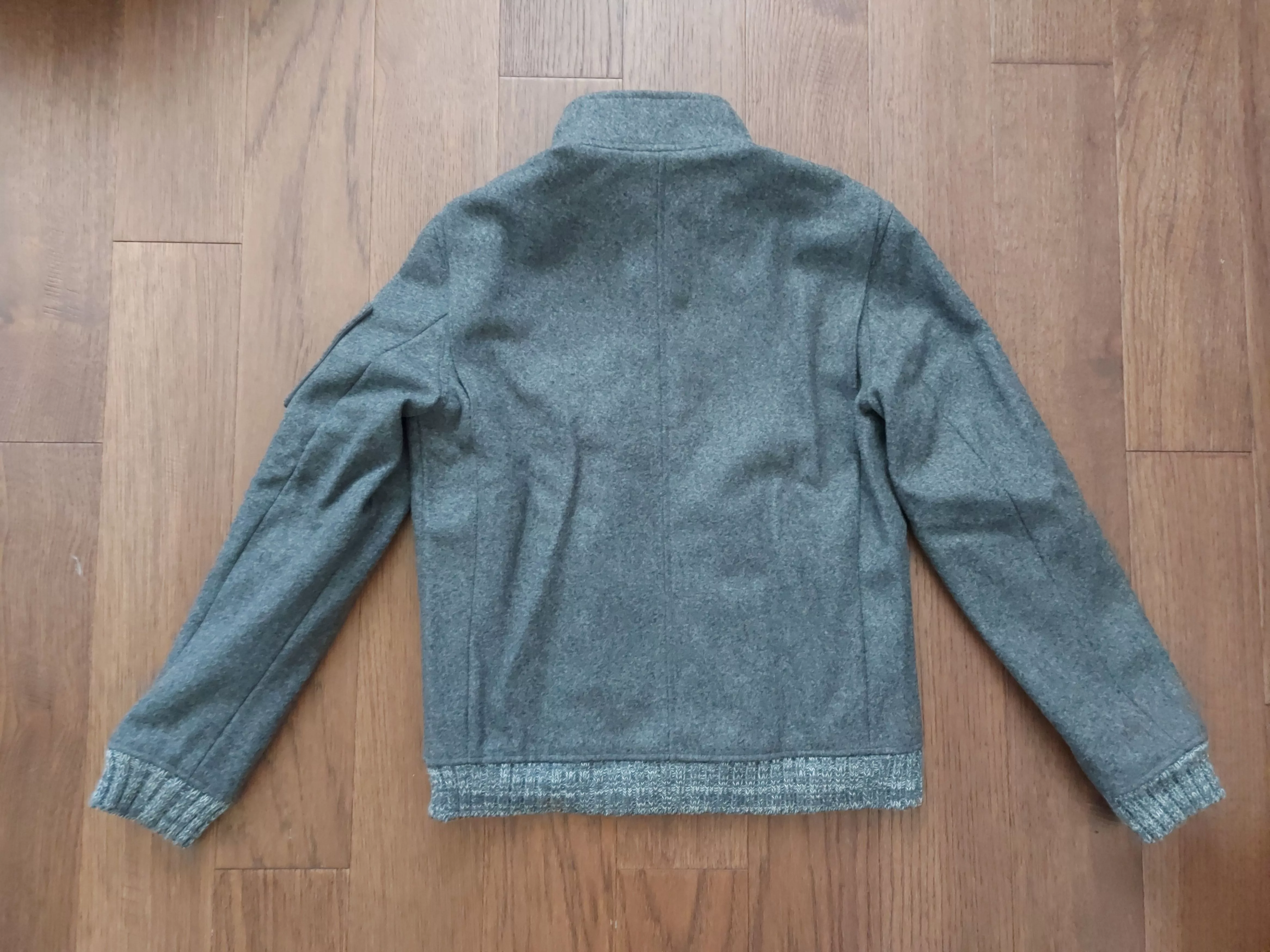 A.P.C. Bombers A.P.C. APC wool bomber jacket Gray