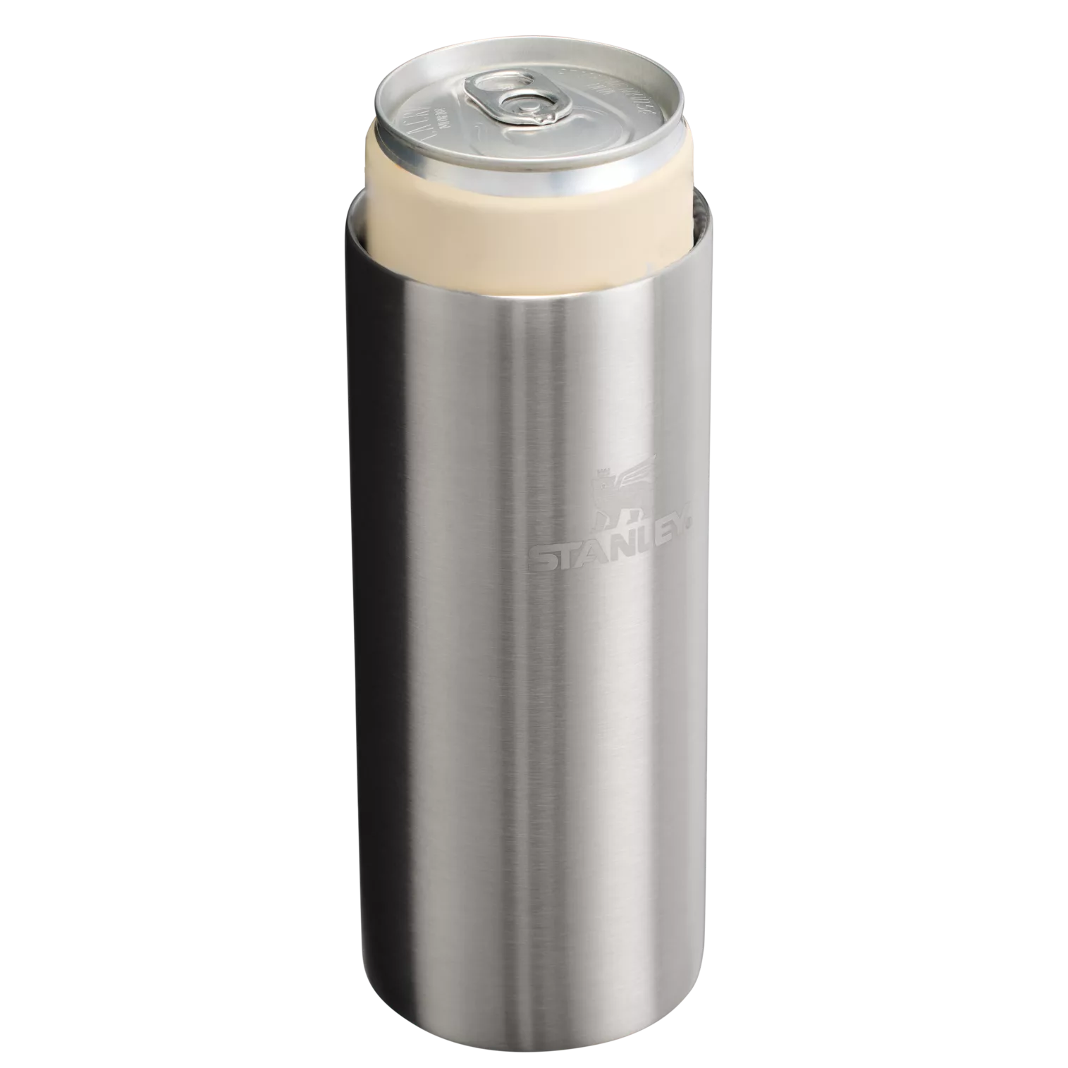 The Everyday Slim Can Cooler Cup In 10OZ In Stainless Steel Shale