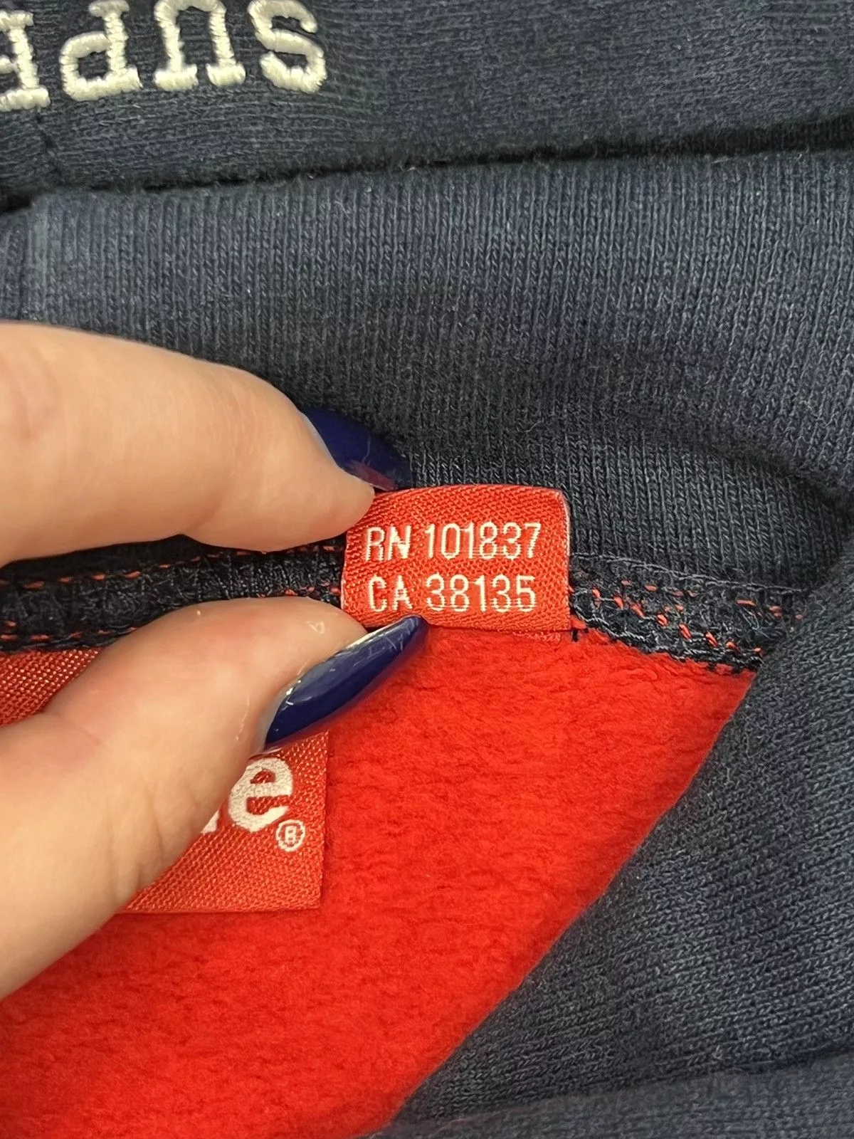 Supreme Sweatshirts Hoodies Supreme S Logo Pullover Red