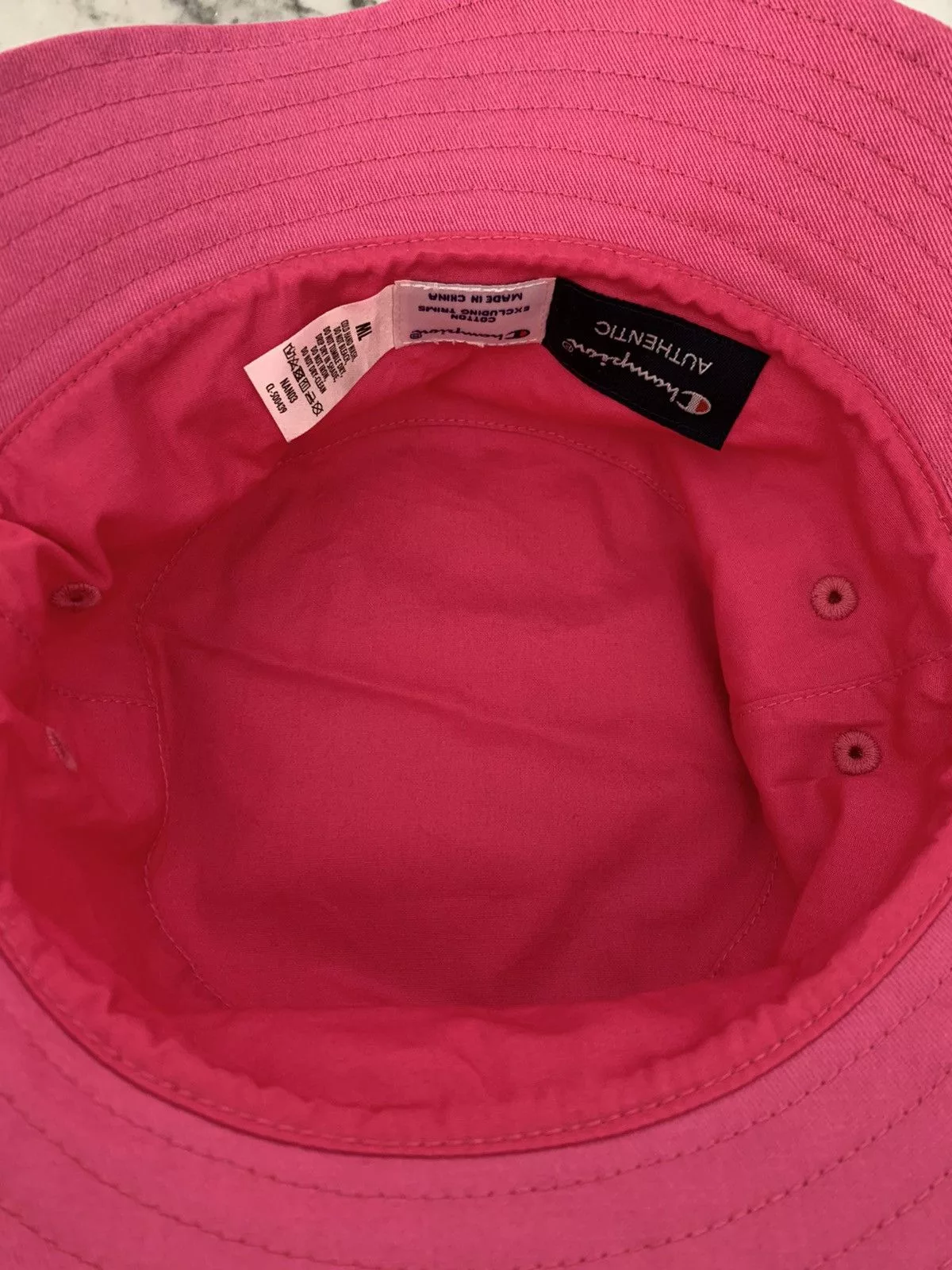 Champion Hats PINK CHAMPION BUCKET HAT