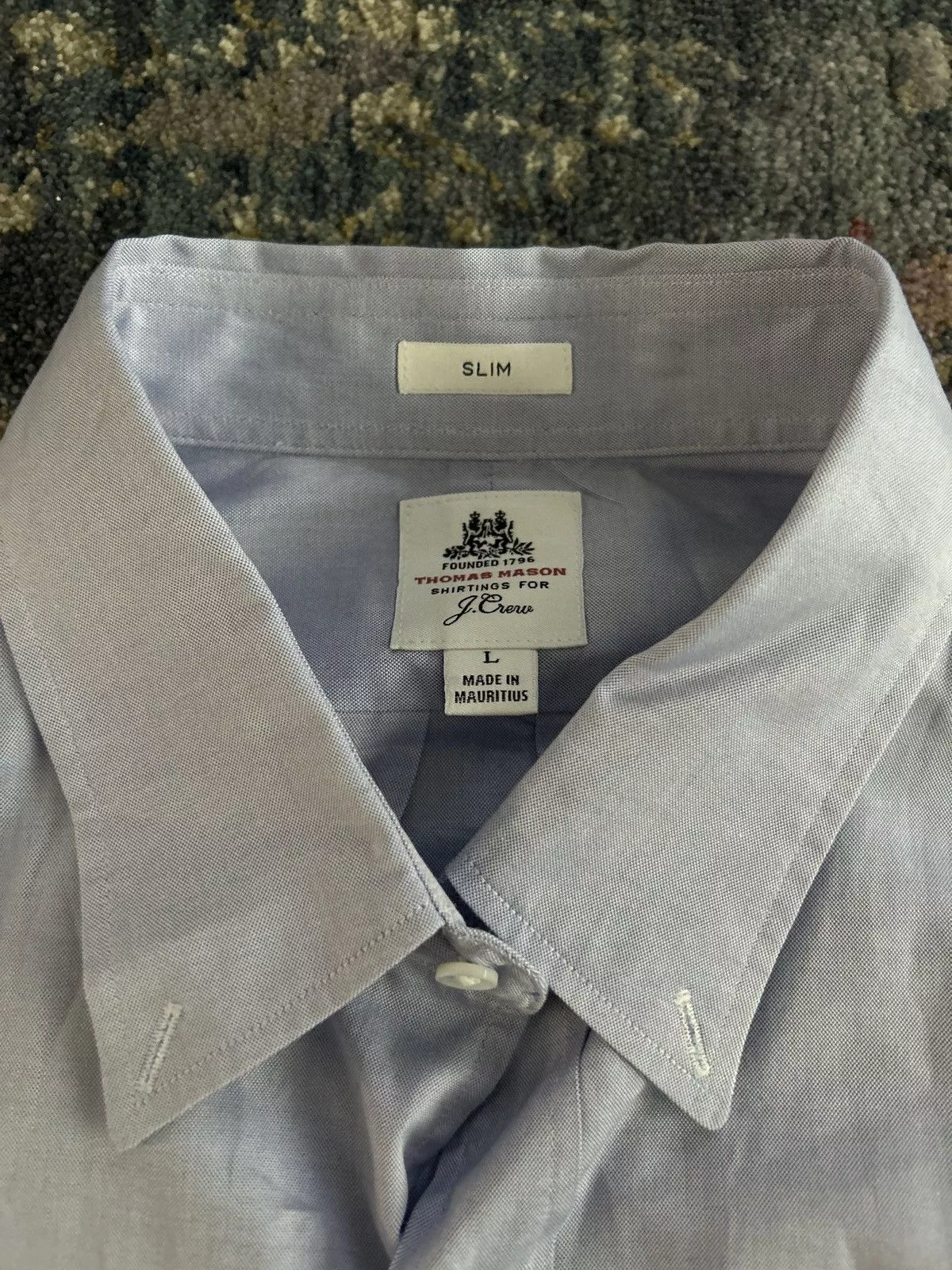 J.Crew Shirts Button Ups J.Crew collaboration, Thomas mason limited Blue