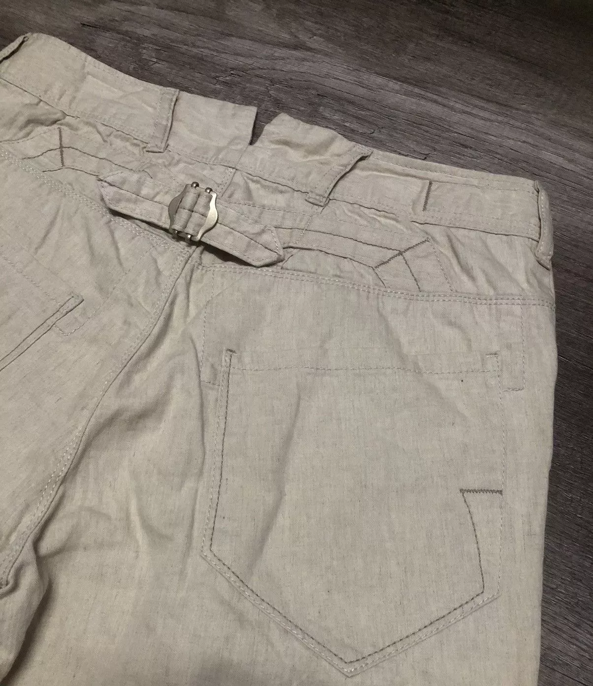 Designer Pants Designer × Marithe + Francois Girbaud × Vintage MARITHE FRANCOIS GIRBAUD CASUAL PANT White