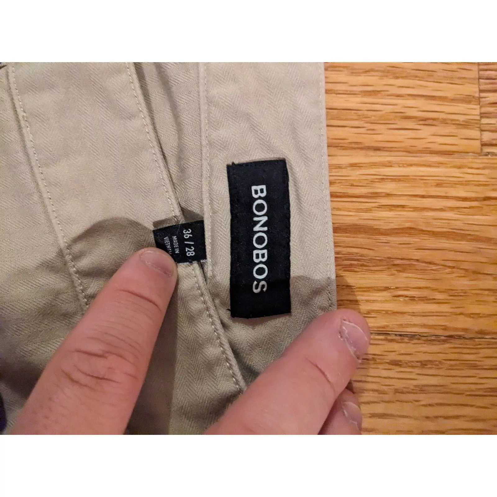 Bonobos Casual Pants Bonobos Khakis White