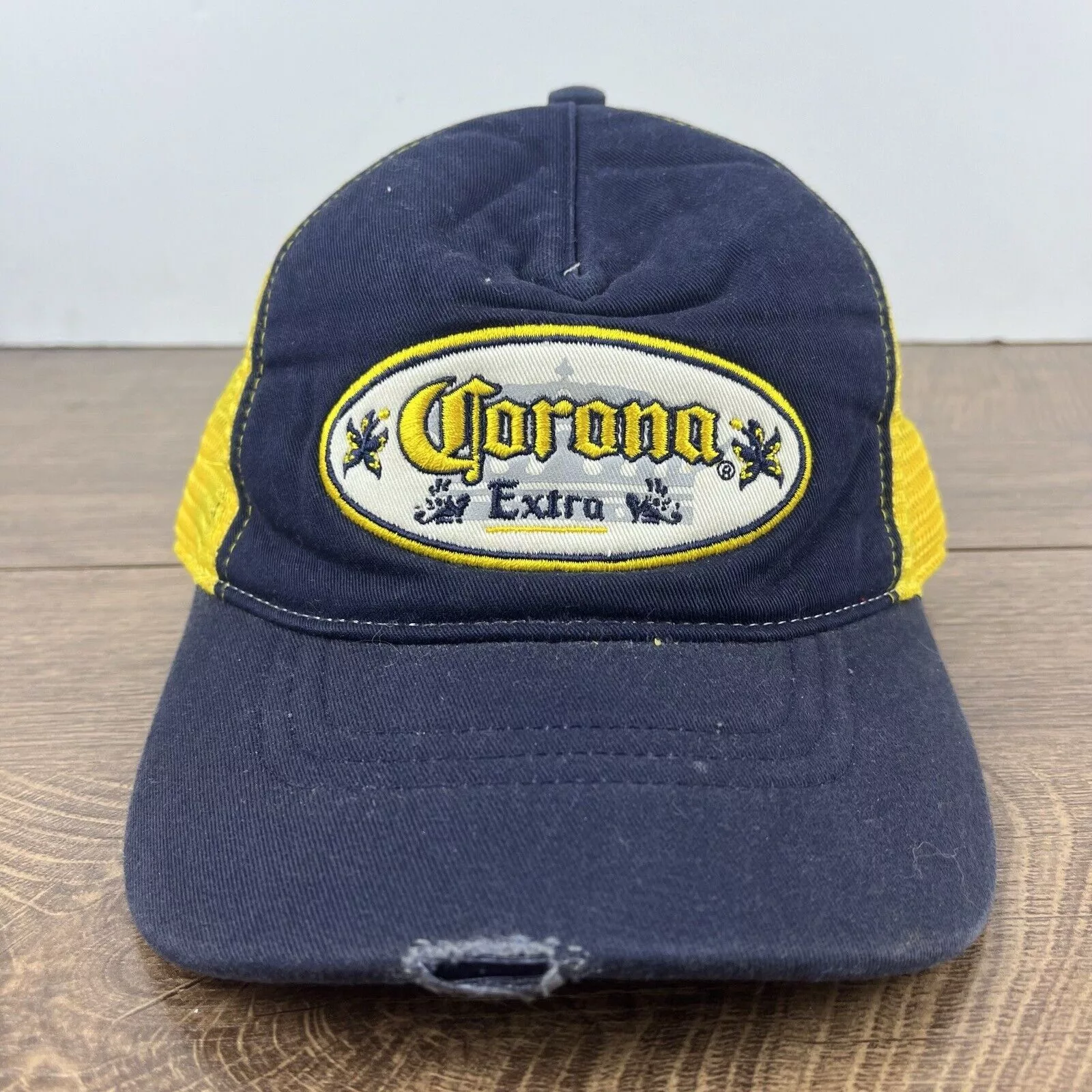 Other Hats Other Corona Extra Hat Blue Snapback Hat Blue Adjustable Hat Blue