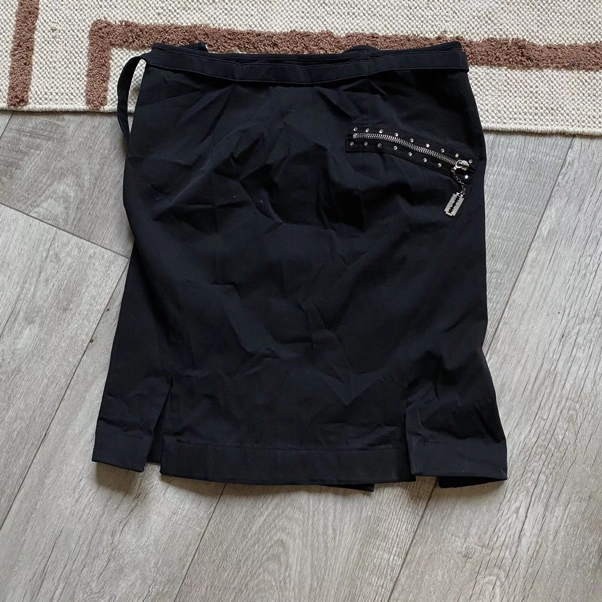 John Richmond Mini Skirts JOHN RICHMOND Y2K AUTHENTIC MINI SKIRT Black