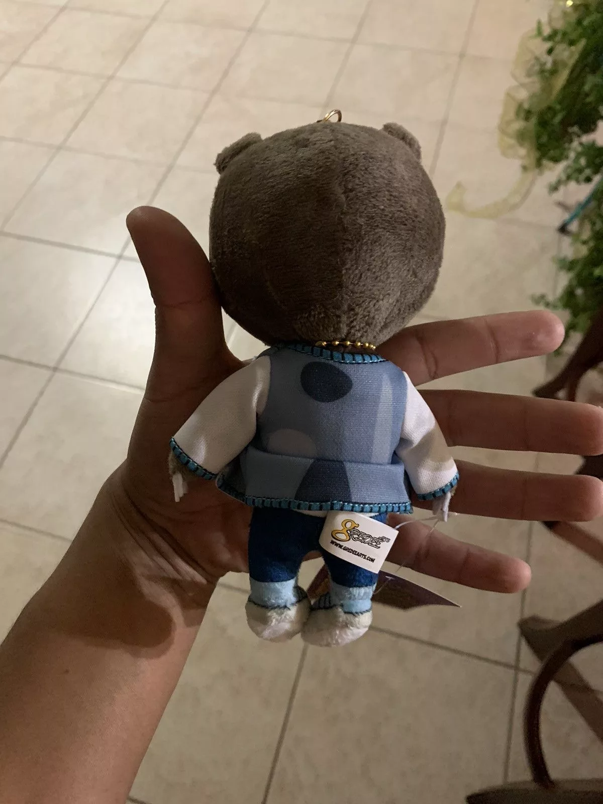 Kanye West Miscellaneous Kanye West Graduation Bear Key Chain Brown