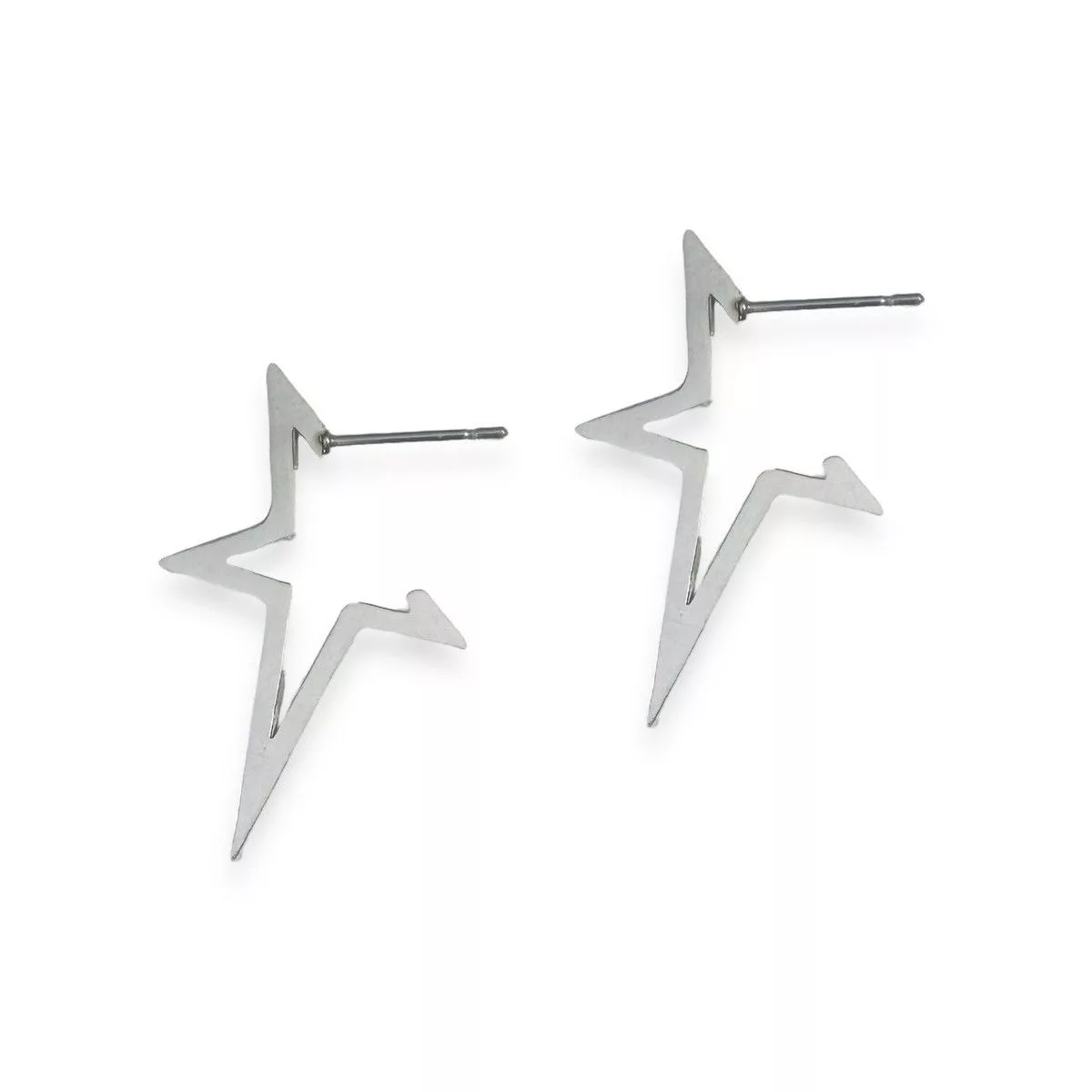 Designer Jewelry Watches Designer Pentagram Star Stud Earrings for Men Women Unisex Style Silver Streetwear