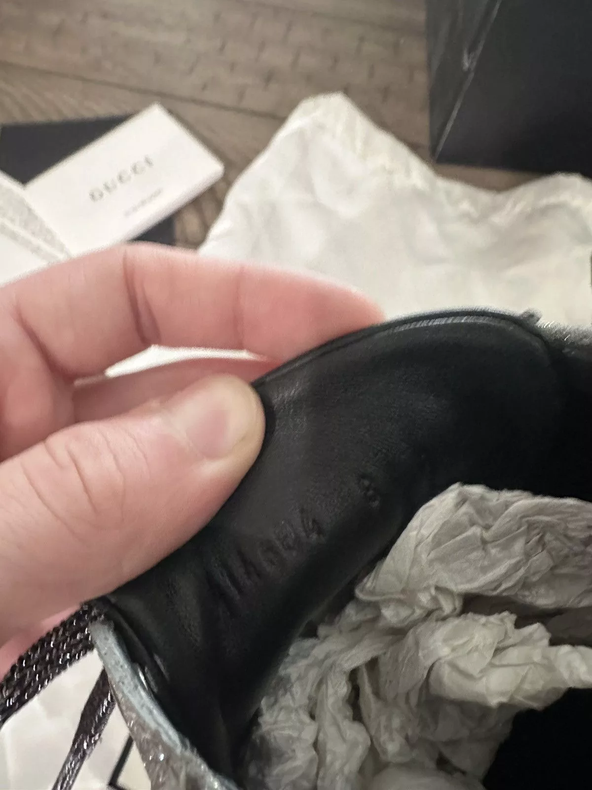 Gucci Low Top Sneakers Gucci sneakers Silver
