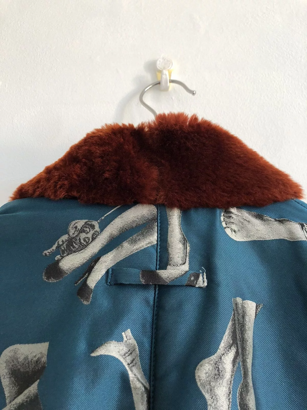 Jean Paul Gaultier Heavy Coats Jean Paul Gaultier aw 92 french cancan kimono coat Blue