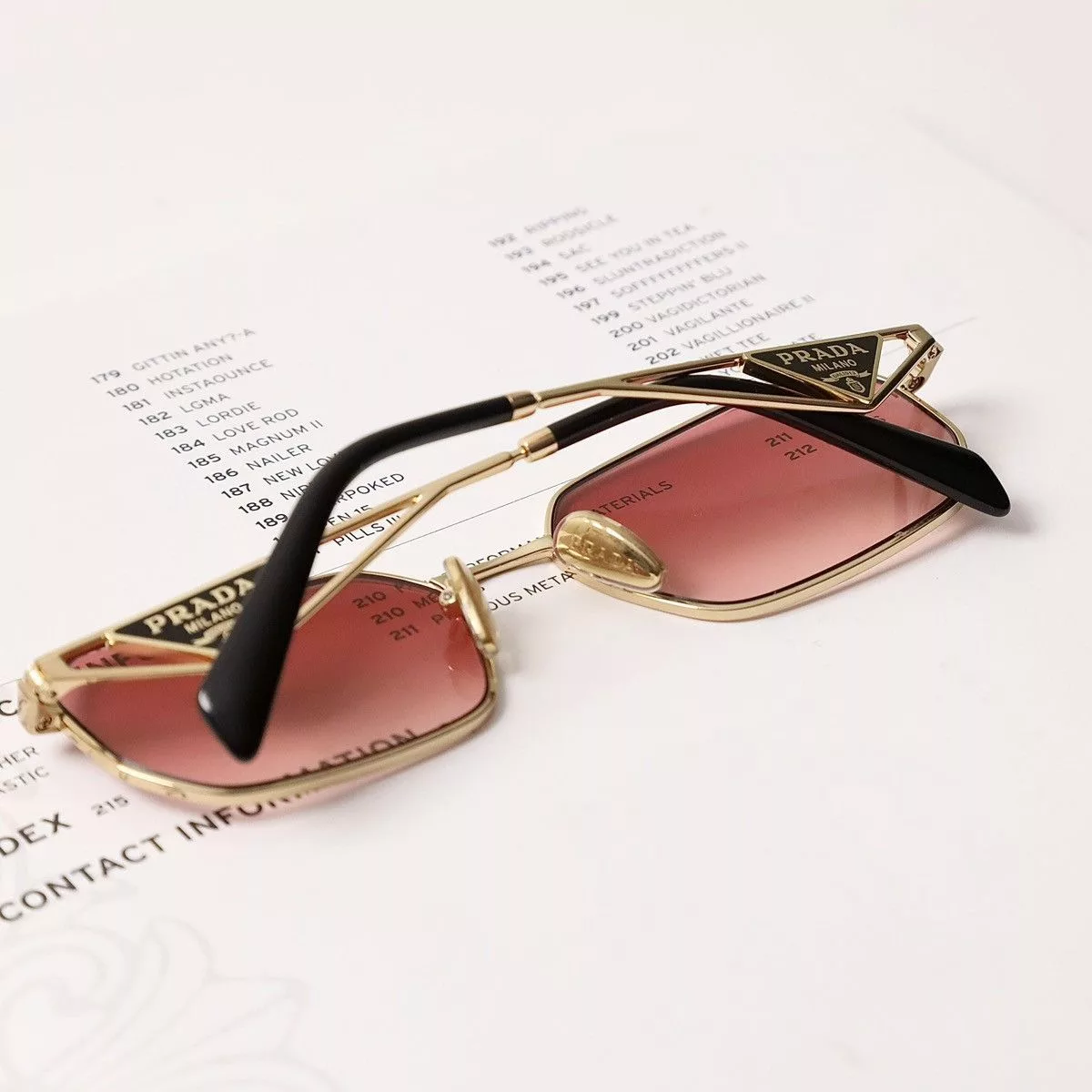 Prada Sunglasses PRADA 0PR A51S SUNGLASSES Multi