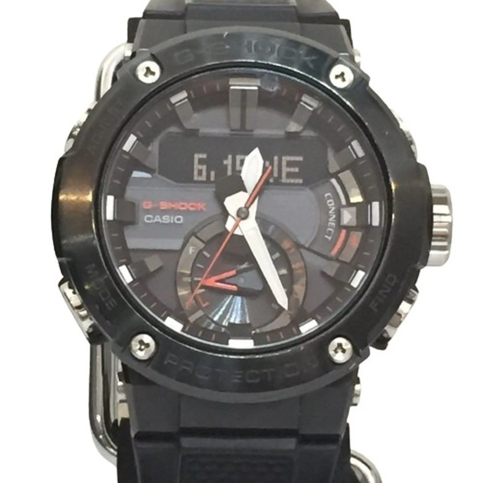 Casio Watches G-SHOCK CASIO GST-B200B-1AJF Watch Analog-Digital Digital-Analog Tough Solar Radio-Controlled Mobile Link Kaizuka Store ITXF5S283Y79 RM1430D Black
