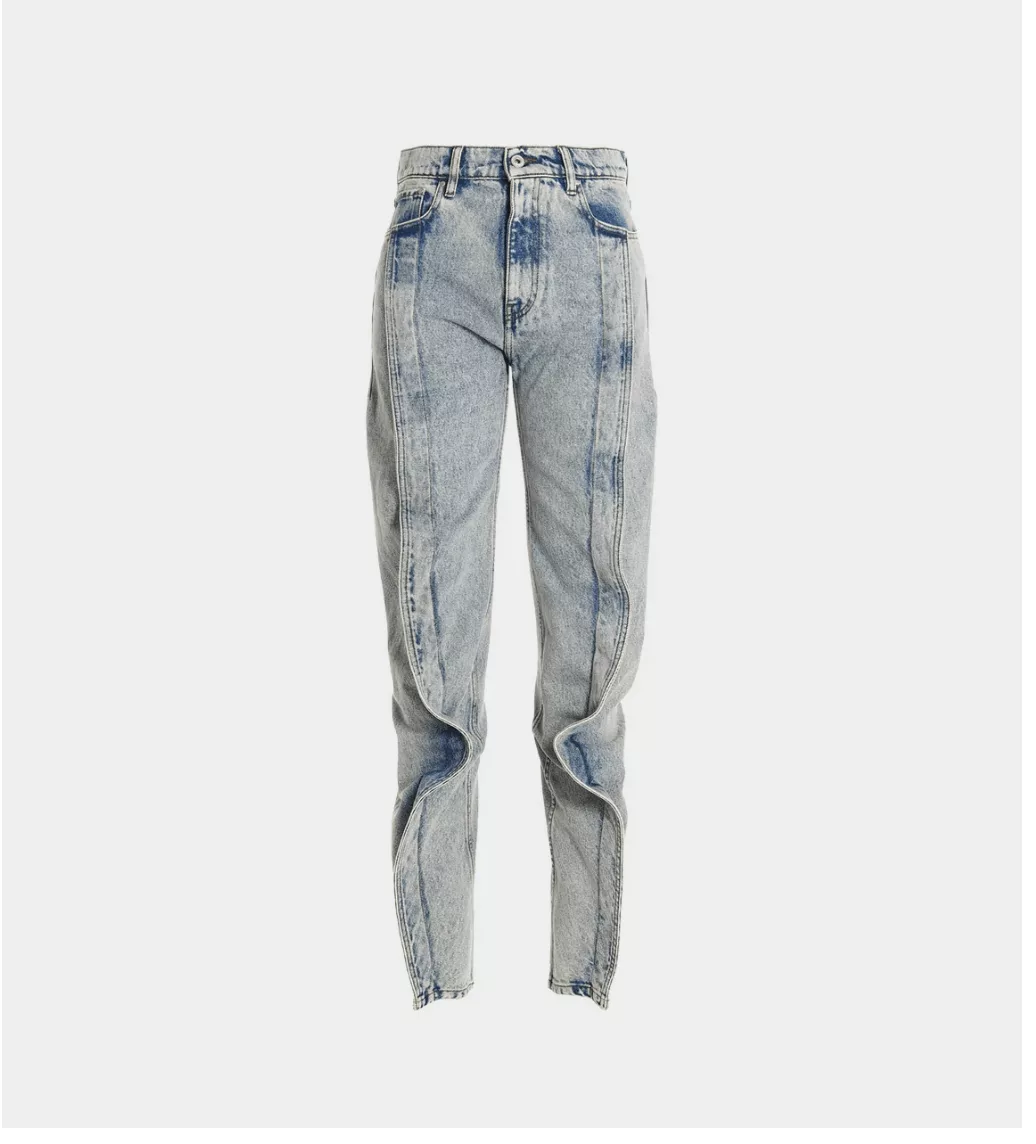 Y/Project Jeans Y/Project Slim Banana Jeans Blue