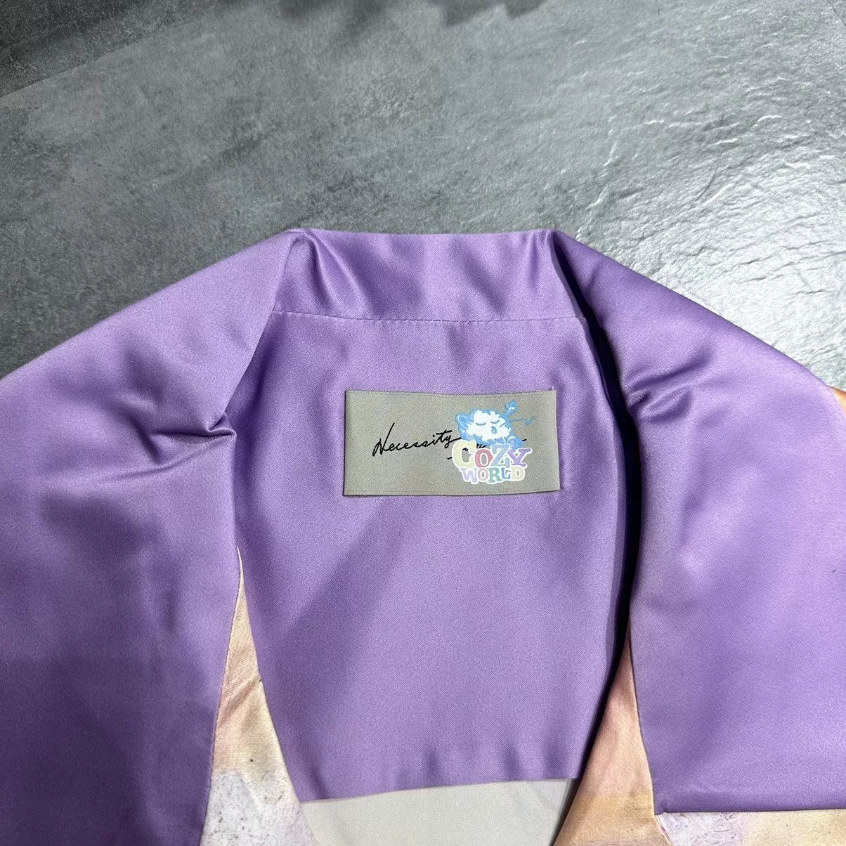 A$AP Rocky Shirts Button Ups Ne. Sense x Cozy World J Shirt J. Scott A$AP Rocky Purple