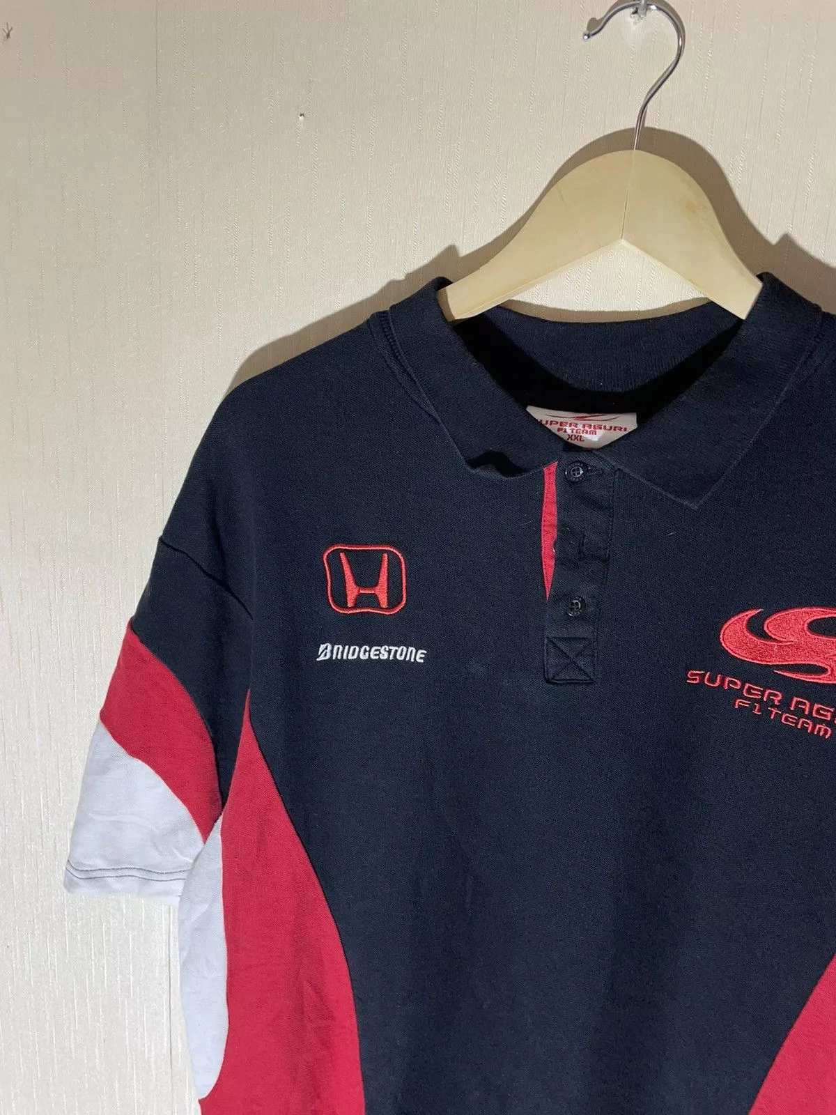 Formula 1 × Honda Honda racing formula 1 polos Black Vintage