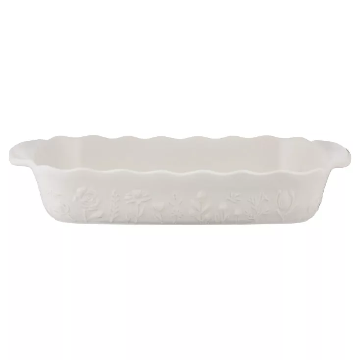 Large Rectangular Baker Cream