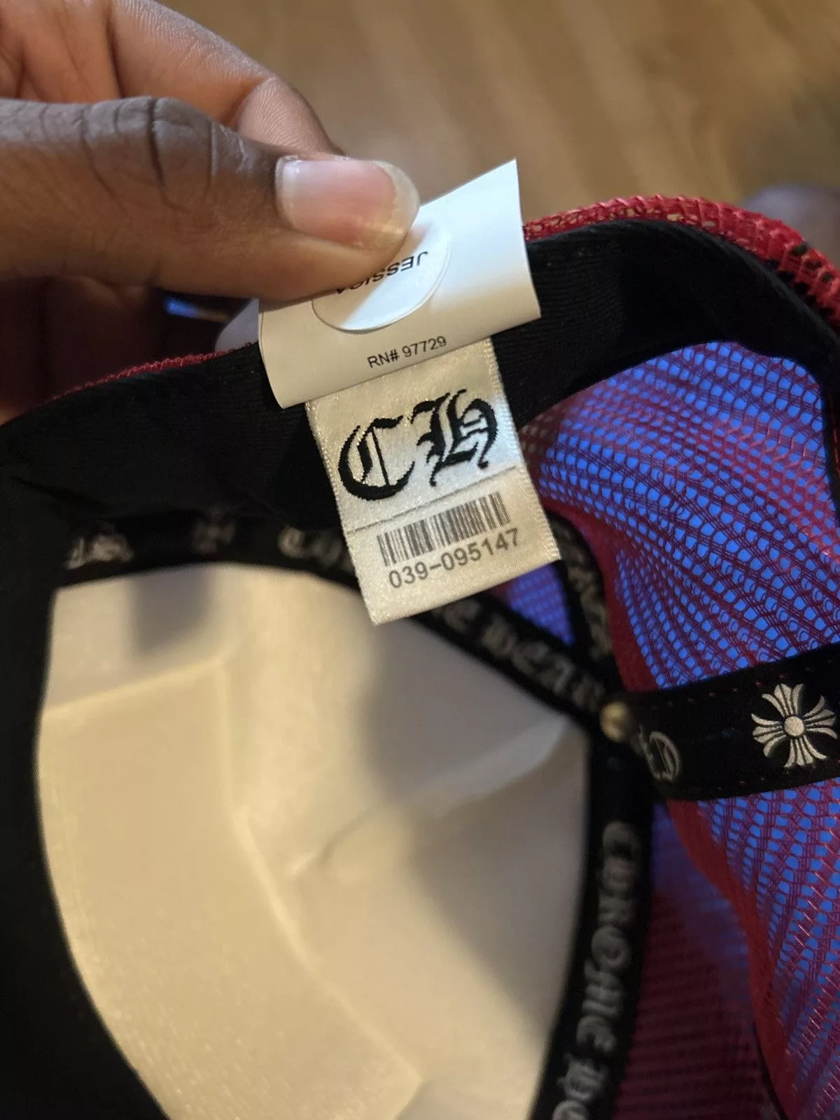Chrome Hearts Hats Chrome hearts hat Blue