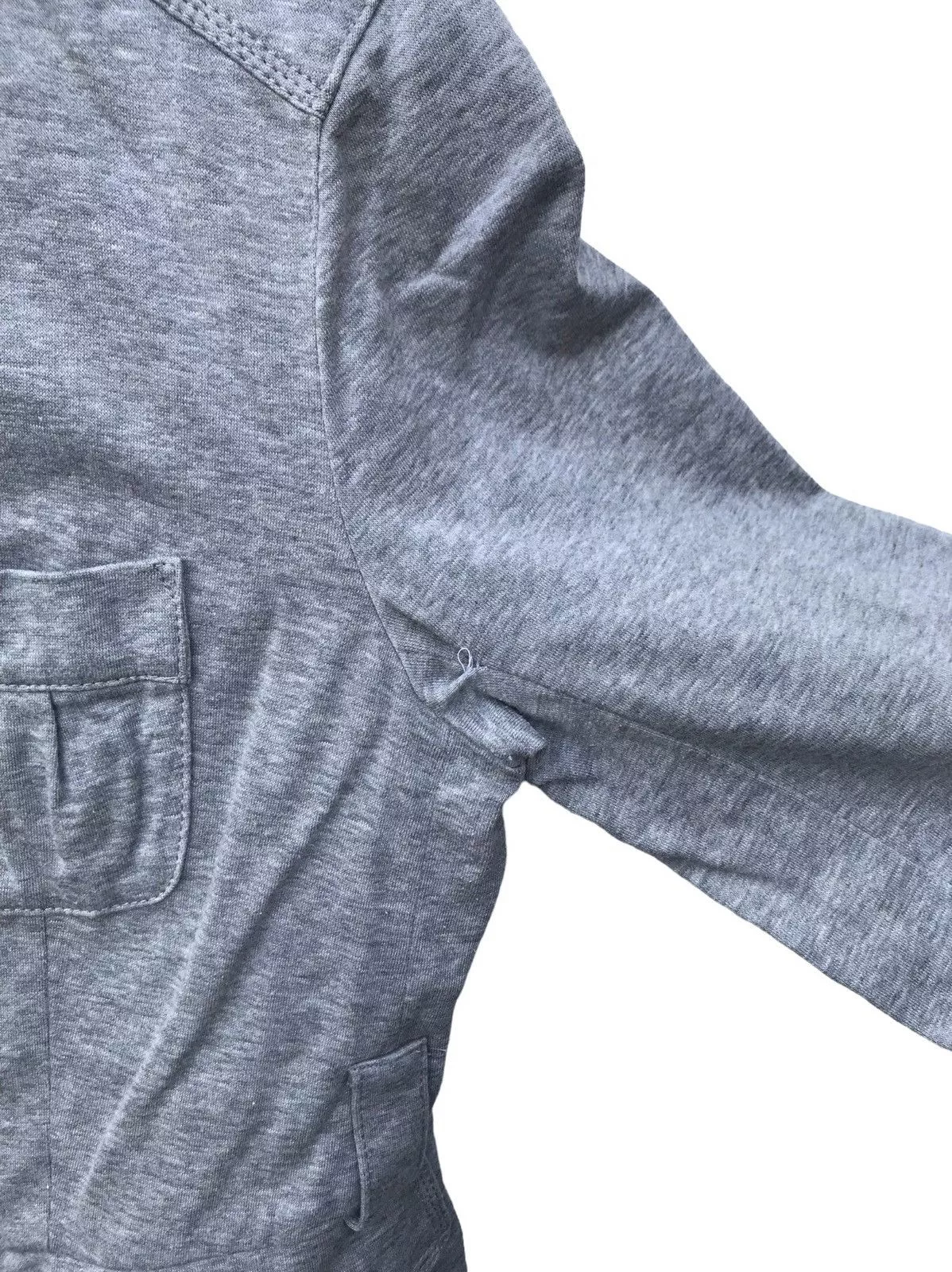 Sonia Rykiel Sweaters Sonia Rykiel Grey Multipocket Coat Gray