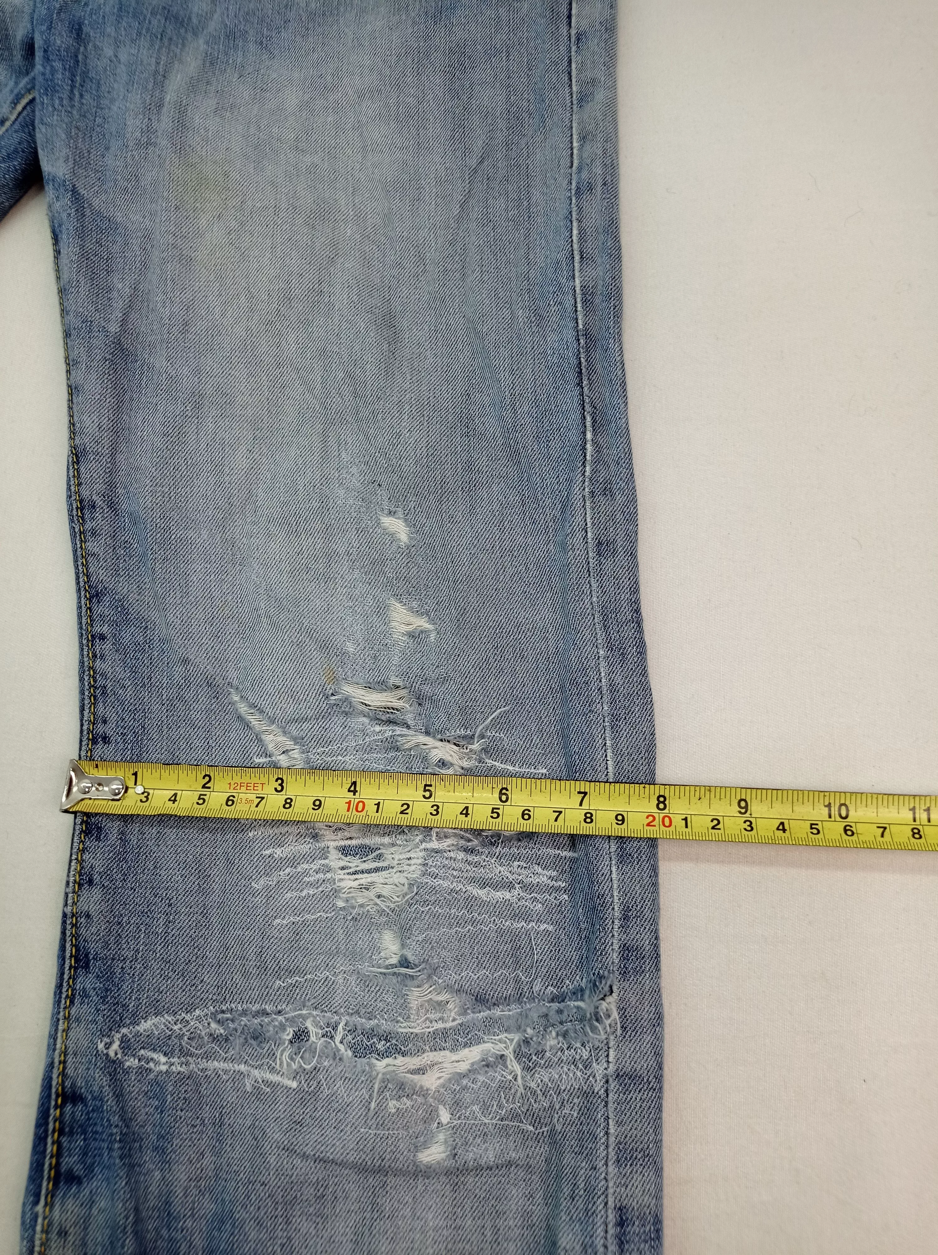 Gap Denim Gap Distressed Denim Pants Blue