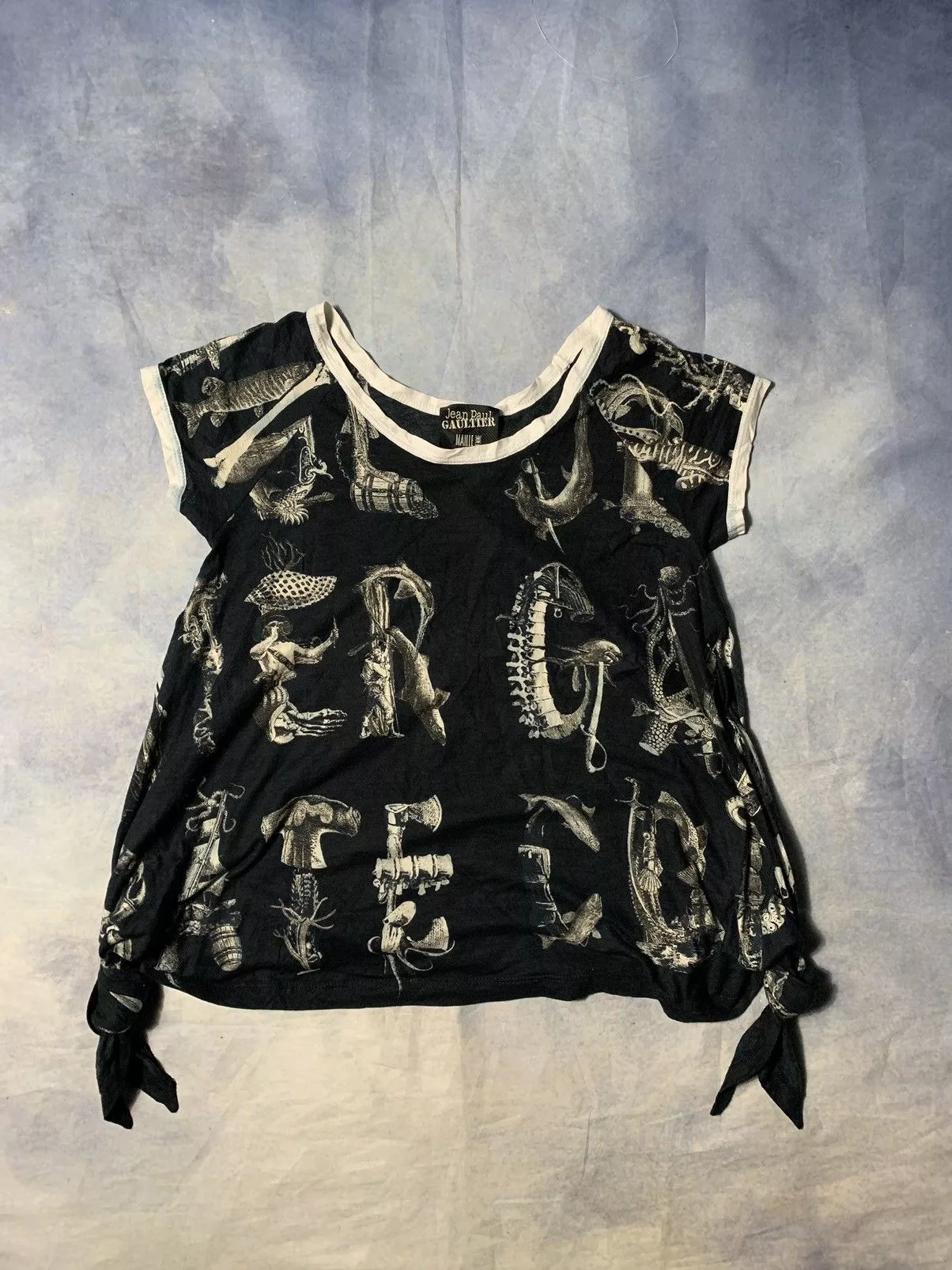 Jean Paul Gaultier Blouses Jean Paul Gaultier Sea Creature Printed Top Multi