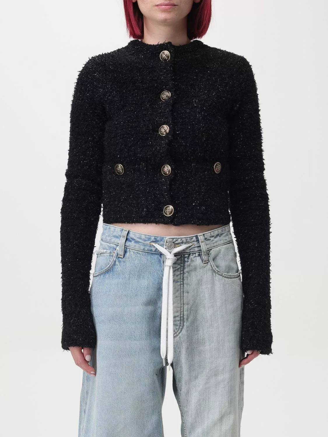 Balenciaga Sweaters Balenciaga Sweater Woman Black Multi