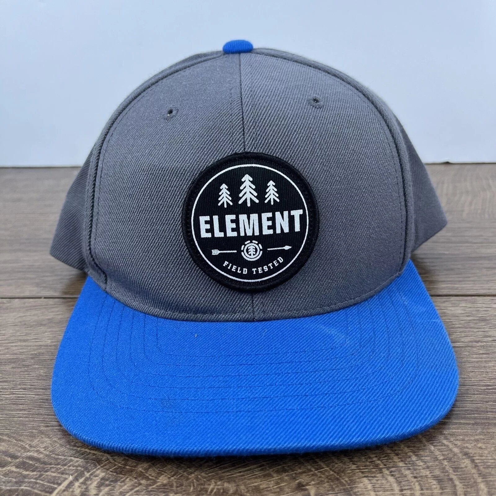 Other Hats Other Element Field Tested Hat Element Gray Snapback Hat Adjustabl
