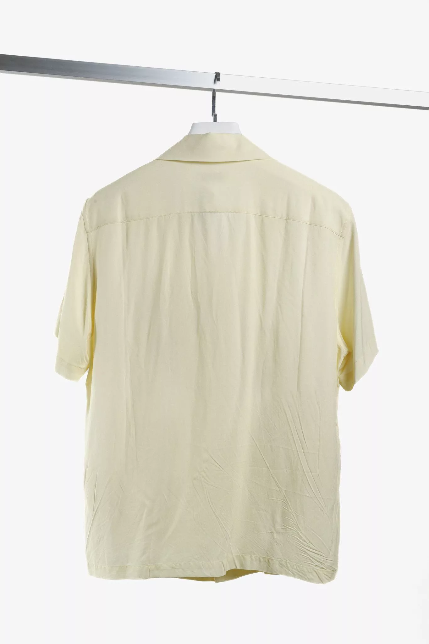 Sandro Button Ups Sandro 2022 Yellow Cactus Graphic Printed Shirt