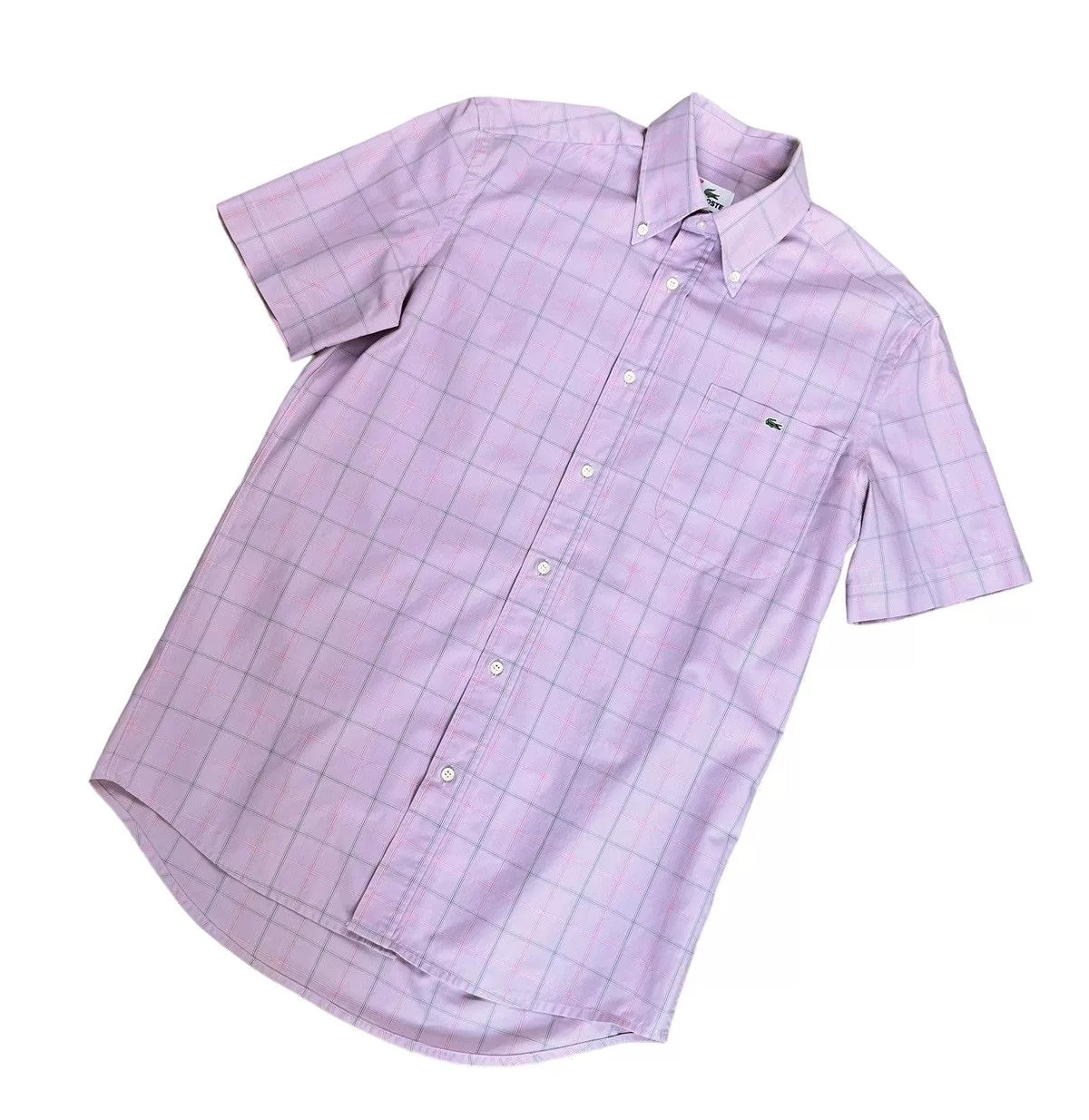 Lacoste Shirts Button Ups Lacoste vintage pink button up