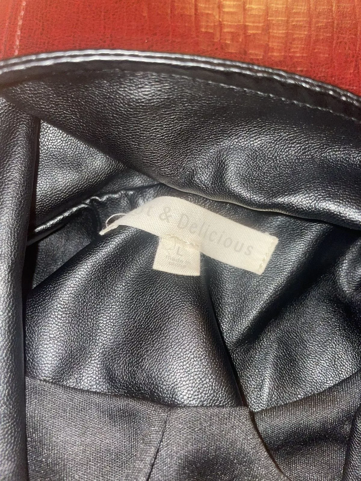 Forever 21 Leather Jackets Forever 21 Patchwork Motor Jacket Black
