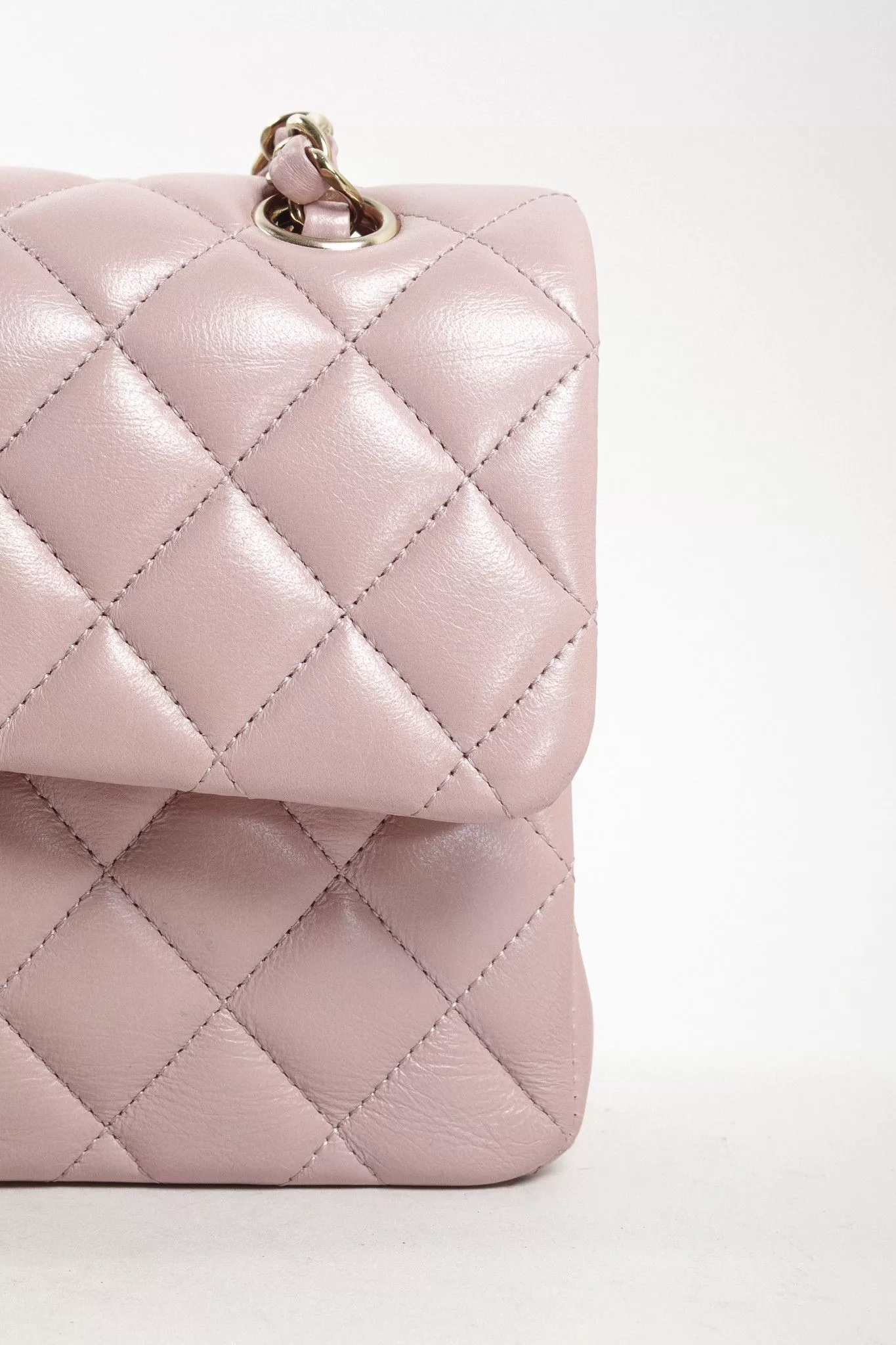 Chanel Shoulder Bags Chanel CC Mini Rectangle Flap Bag Pink