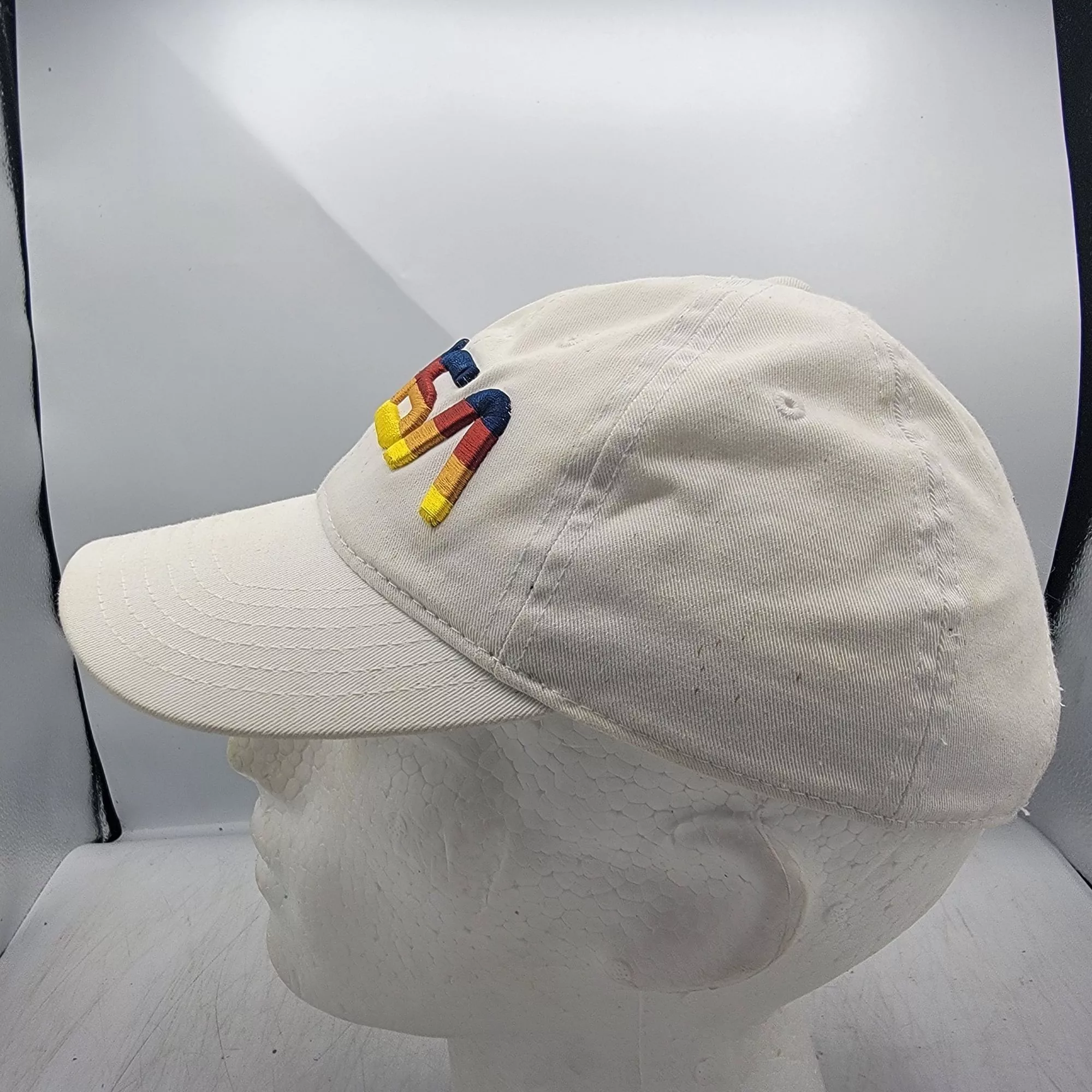 Mad Engine Hats NASA Embroidered Logo White Hat Cap By Mad Engine Casual Lig