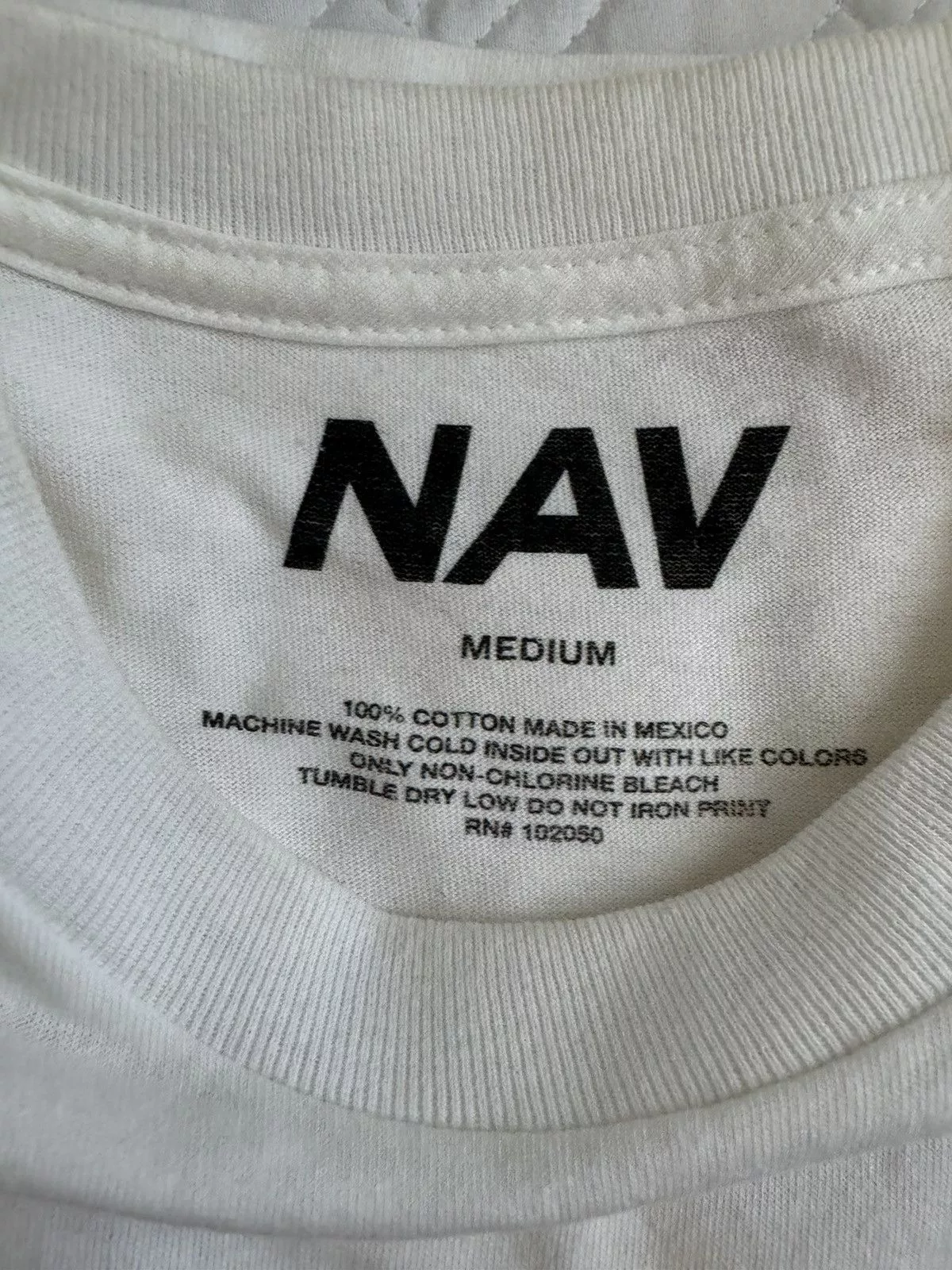 Vlone Short Sleeve T Shirts Nav x Vlone Dove Tee White