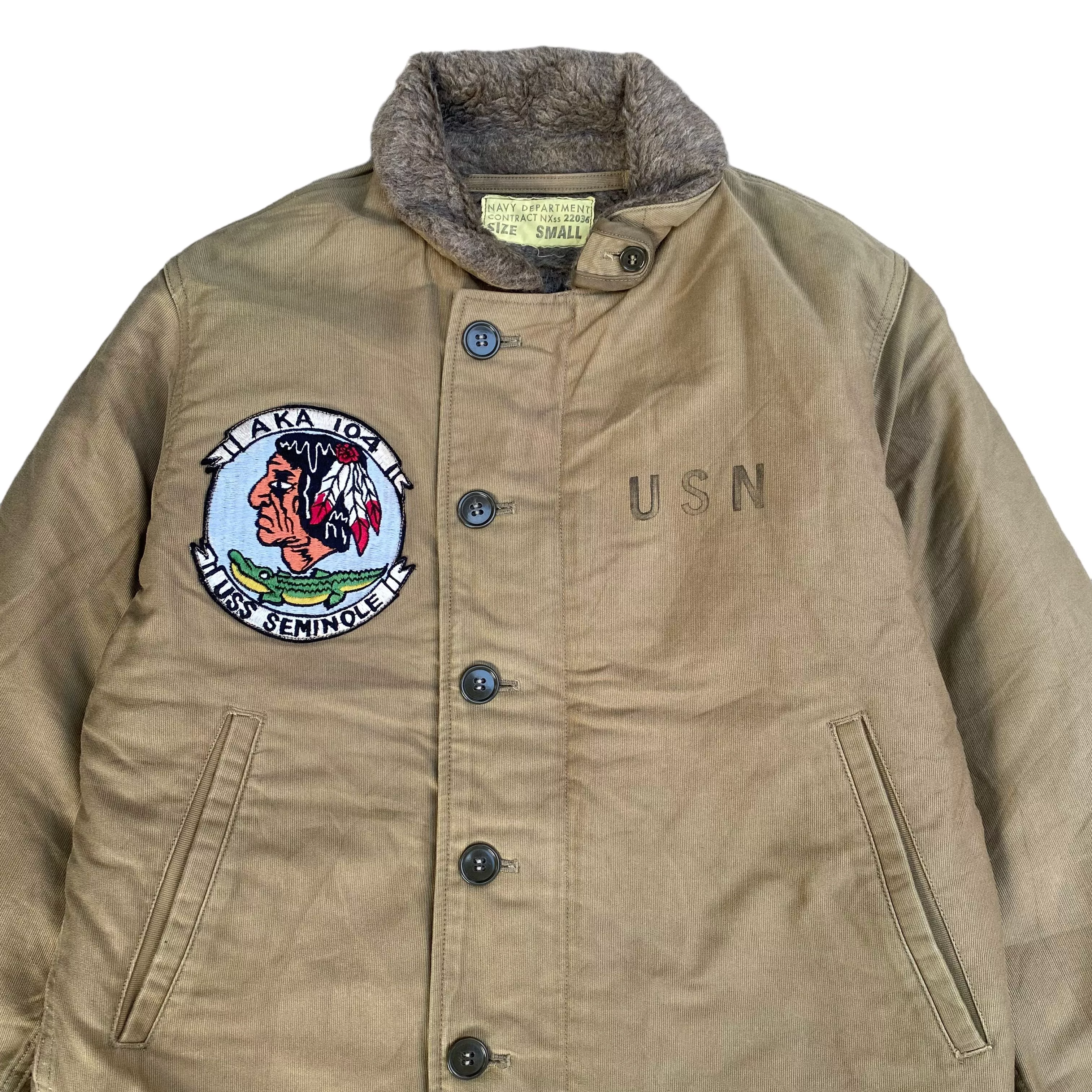 Buzz Rickson's Bombers Buzz Rickson's × Toyo Enterprises Buzz ricksons n1 deck jacket Brown Vintage