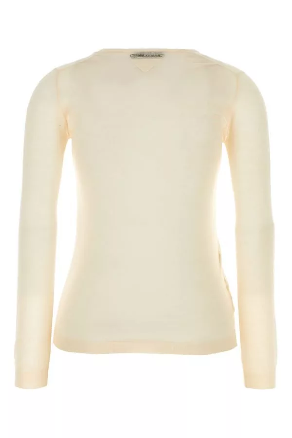 Prada Sweaters Prada Skin Pink Cashmere Blend Sweater Multi